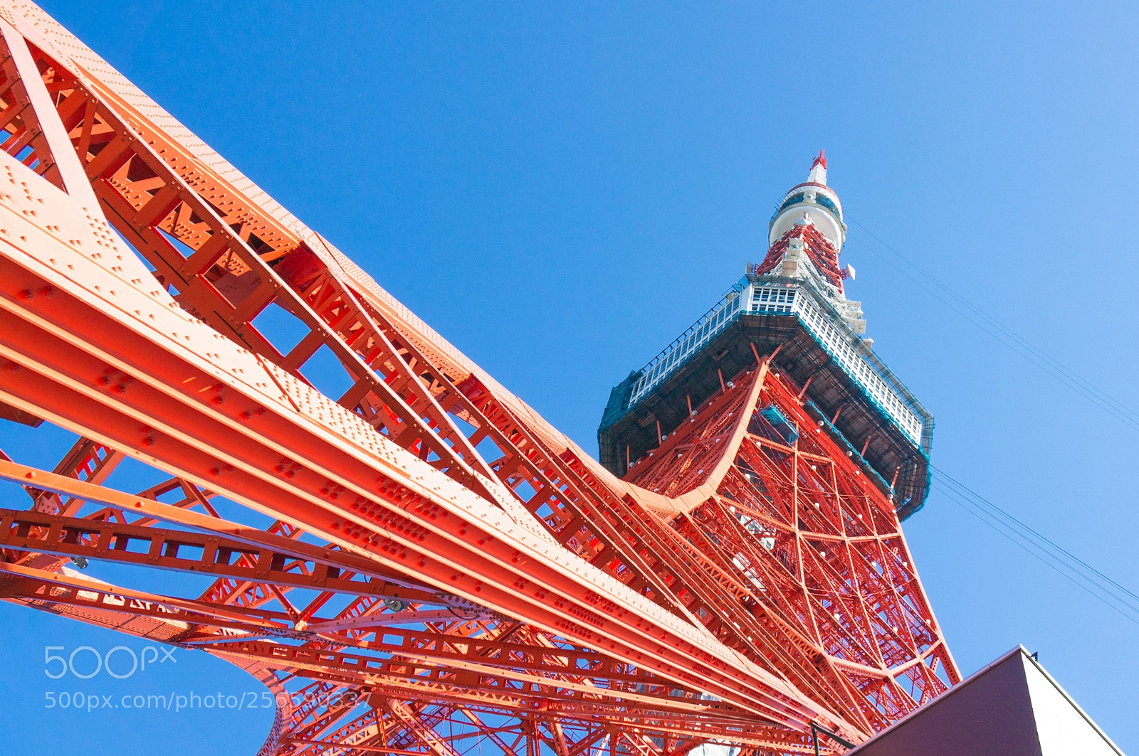Sony Alpha NEX-5R sample photo. Tokyo tower with clear photography