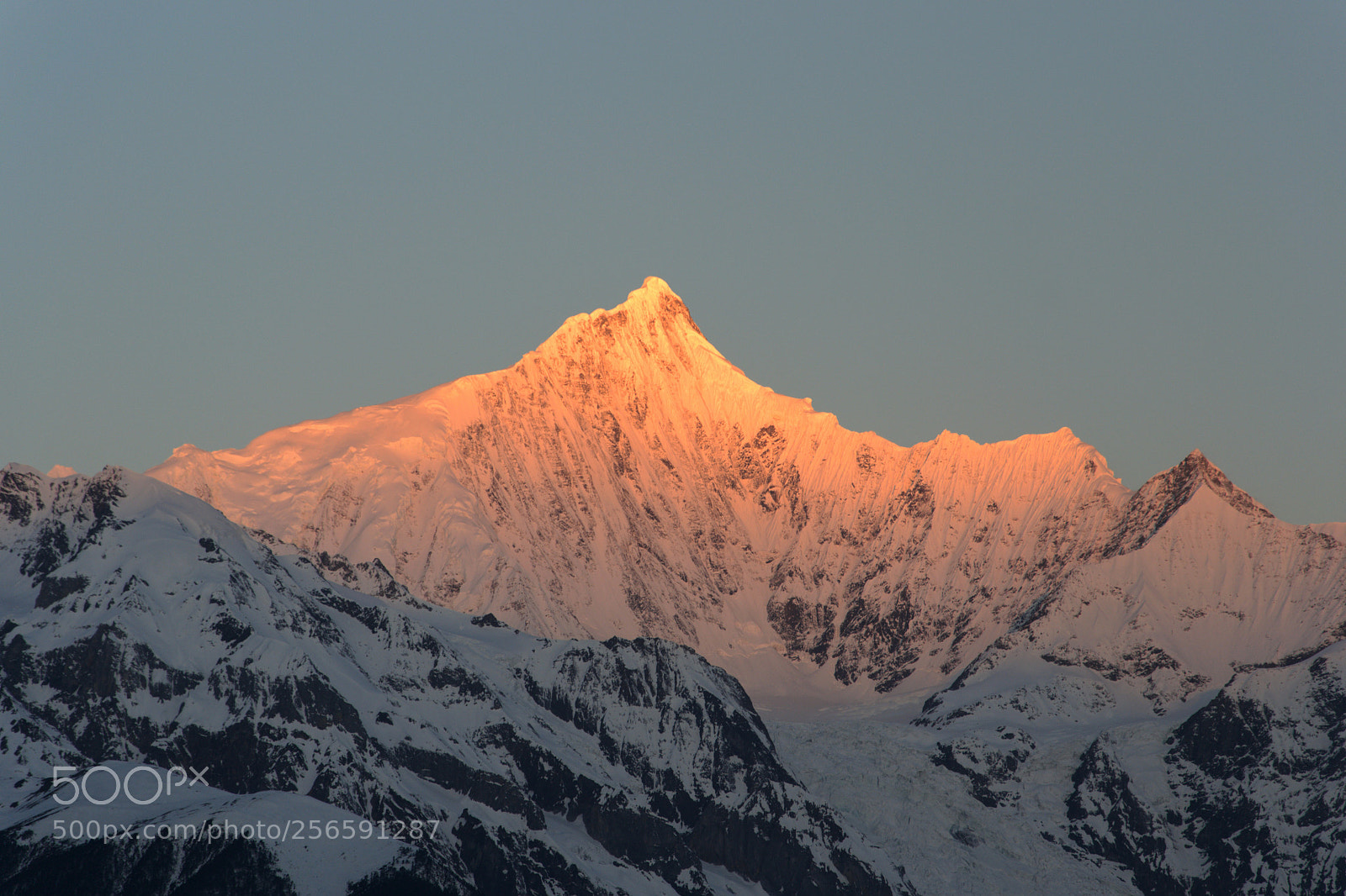 Nikon D3100 sample photo. Great snowmountain photography