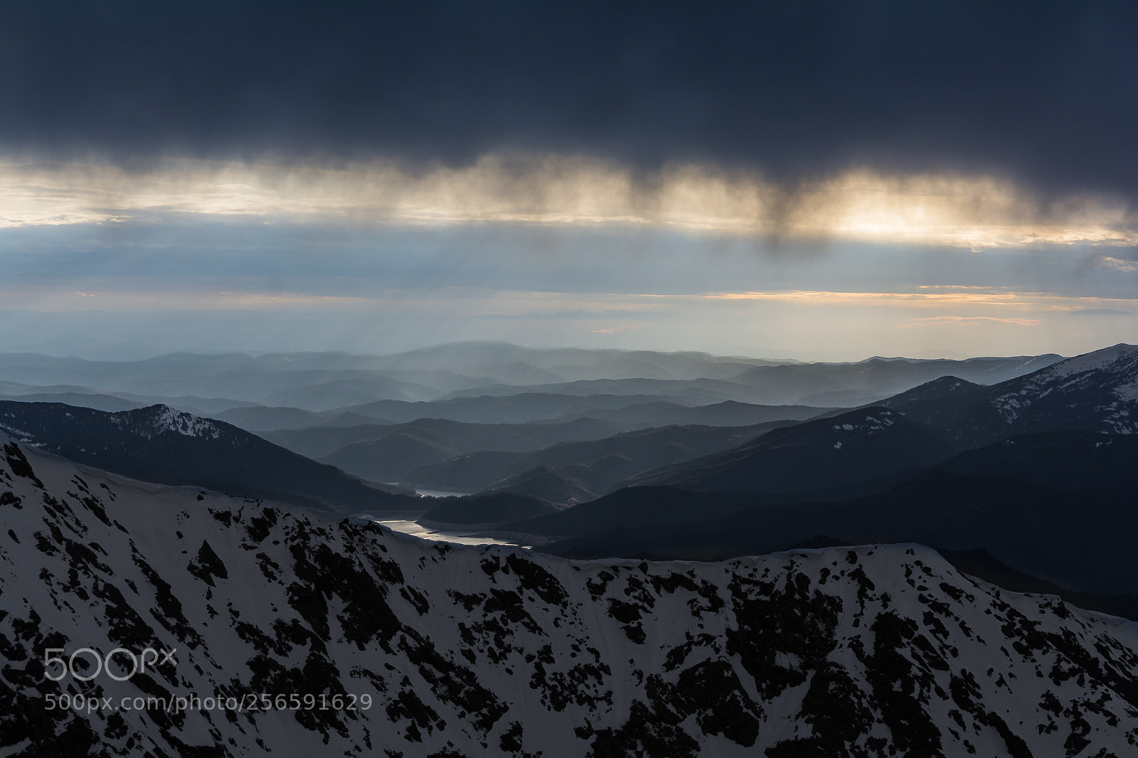 Nikon D7100 sample photo. Sunset over the mountains photography