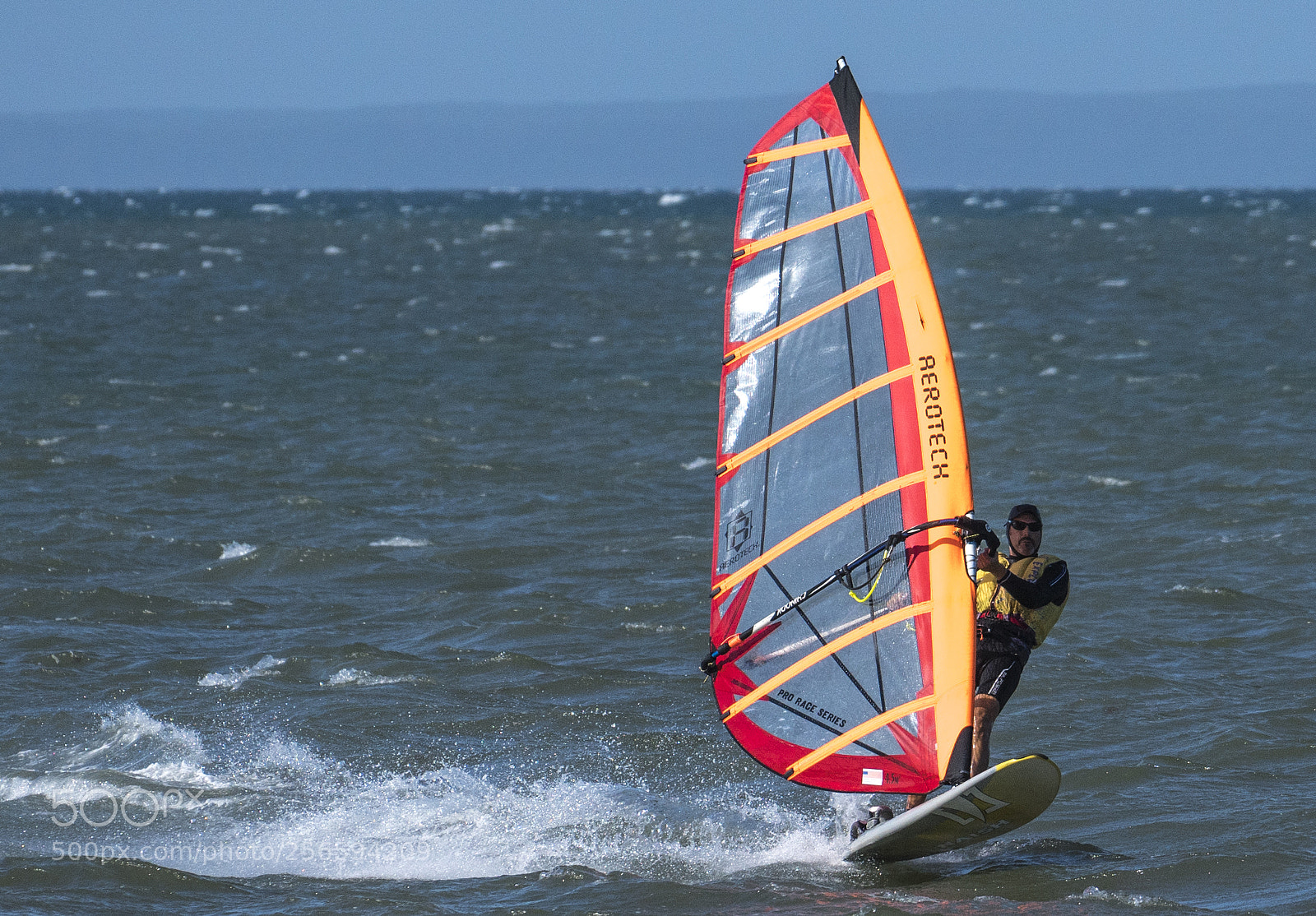 Sony a7R III sample photo. Windsurfer photography