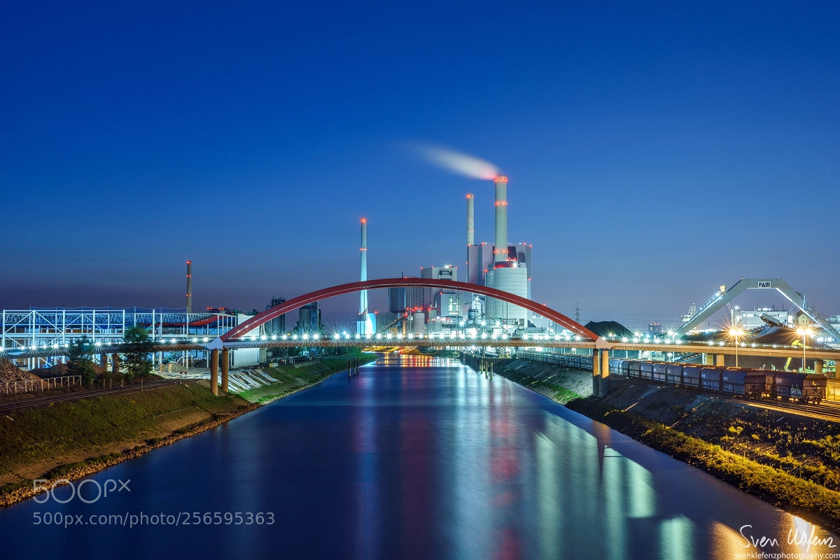 Sony a7 sample photo. Gro kraftwerk power plant photography