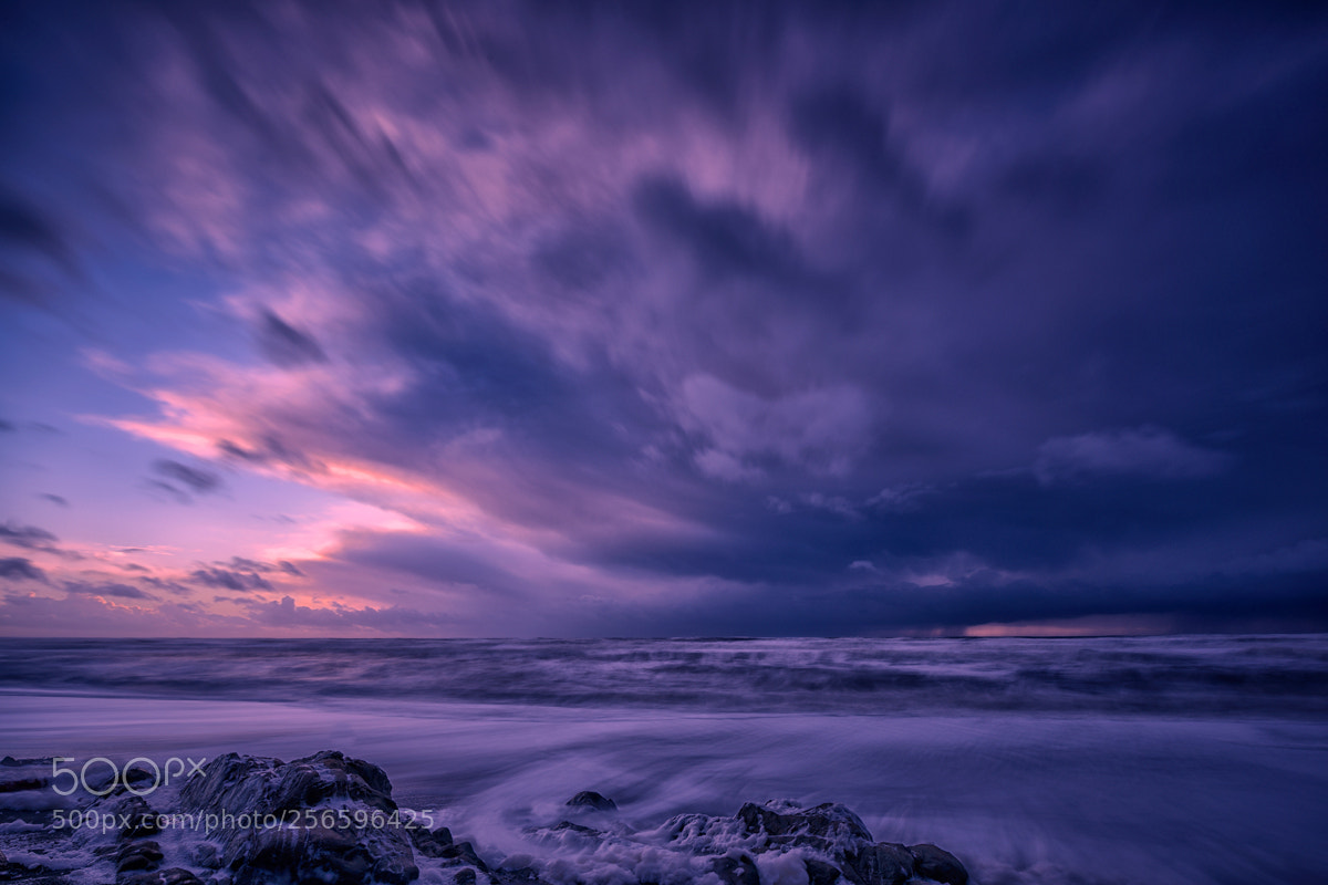 Nikon D810 sample photo. Beach 4 disturbance photography