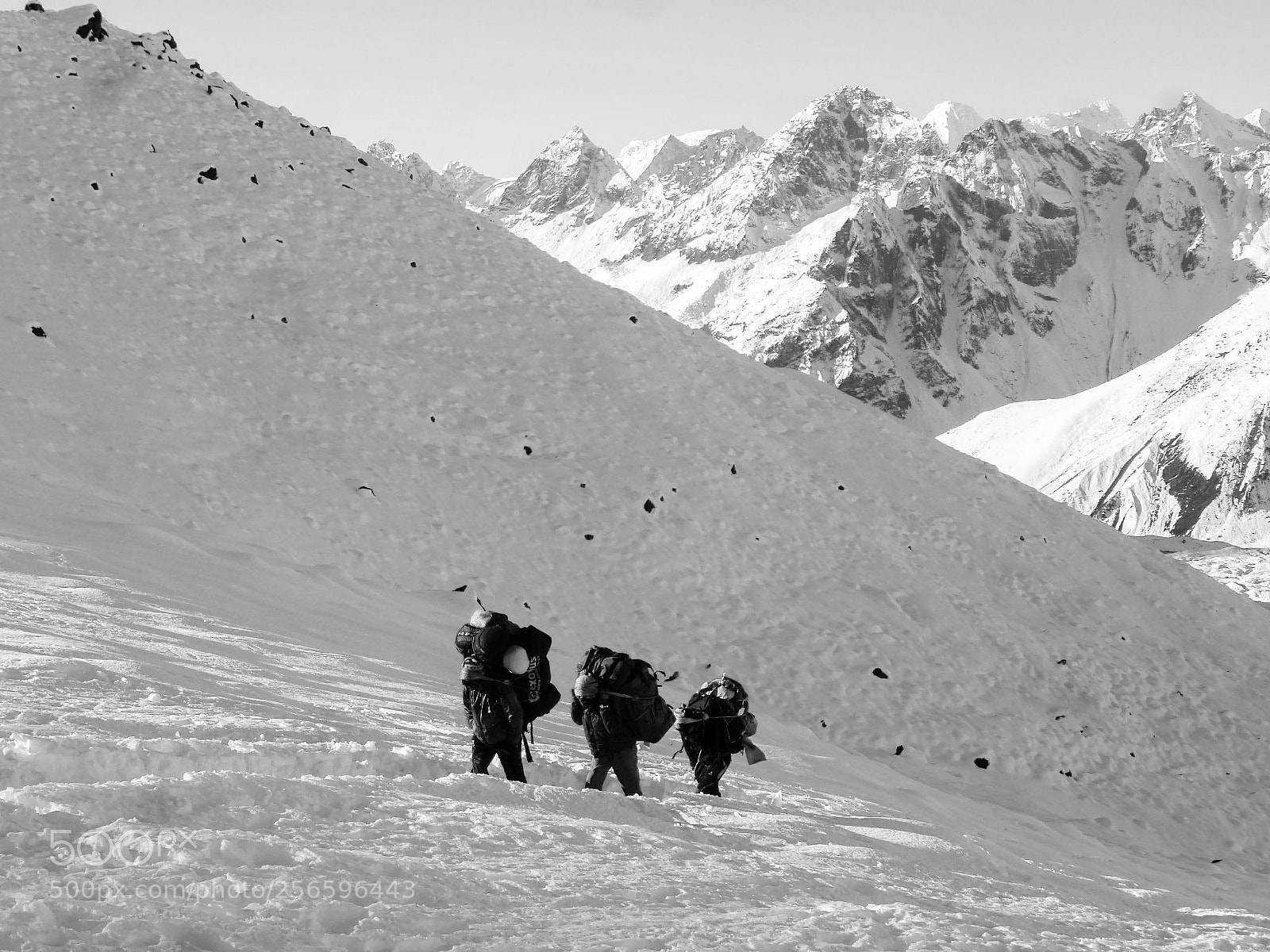 Panasonic Lumix DMC-ZS10 (Lumix DMC-TZ20 / Lumix DMC-TZ22) sample photo. Porteurs route de l'everest photography
