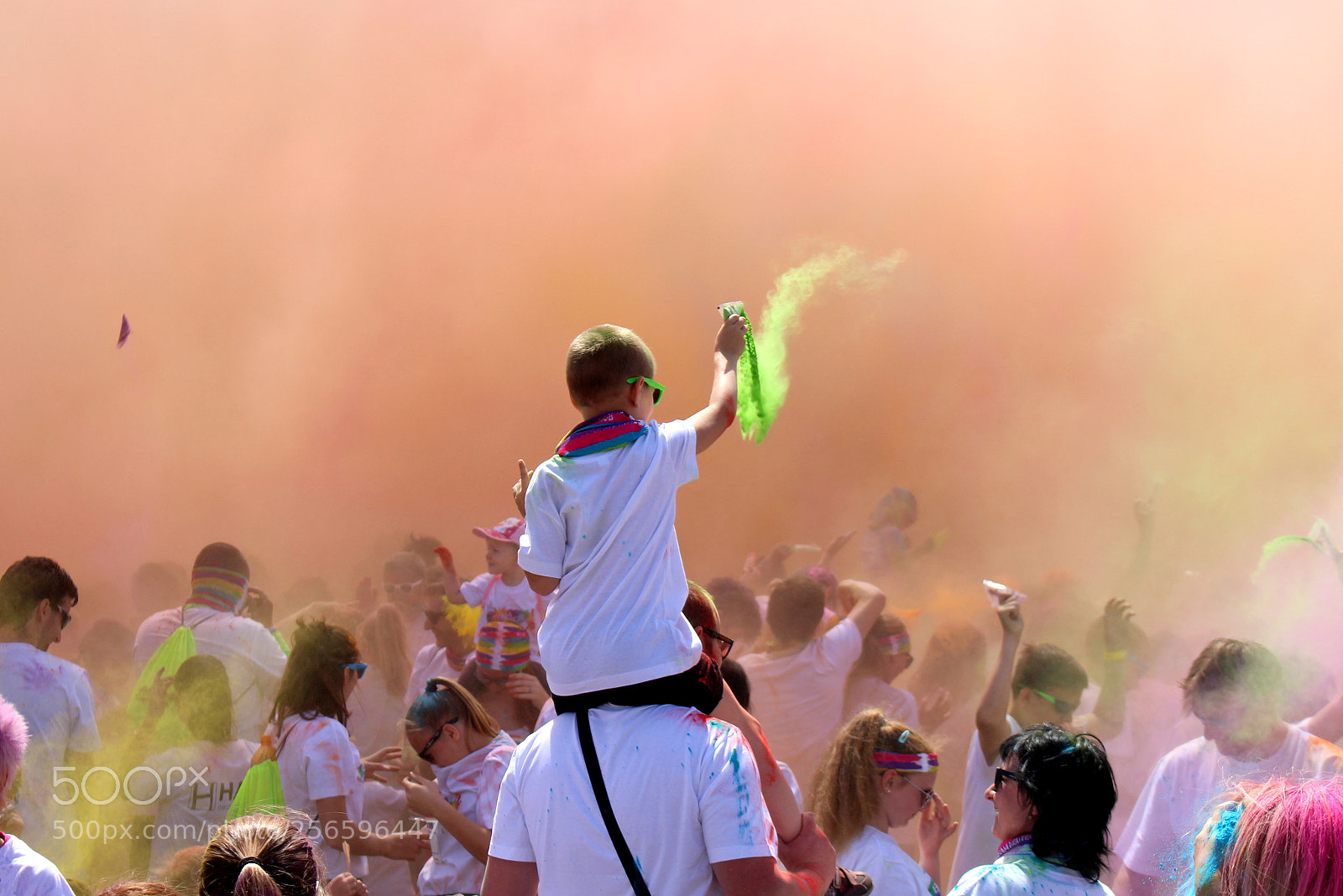 Canon EOS 100D (EOS Rebel SL1 / EOS Kiss X7) sample photo. Color run olomouc photography