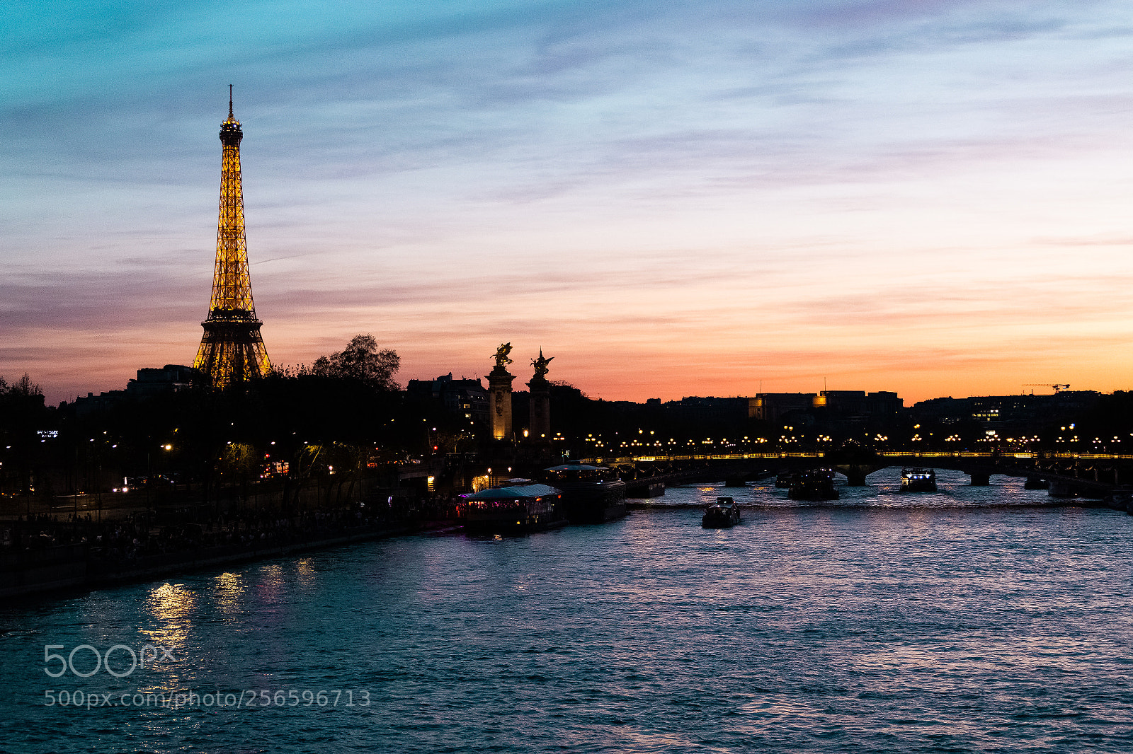 Canon EOS 6D sample photo. La seine (paris france) photography