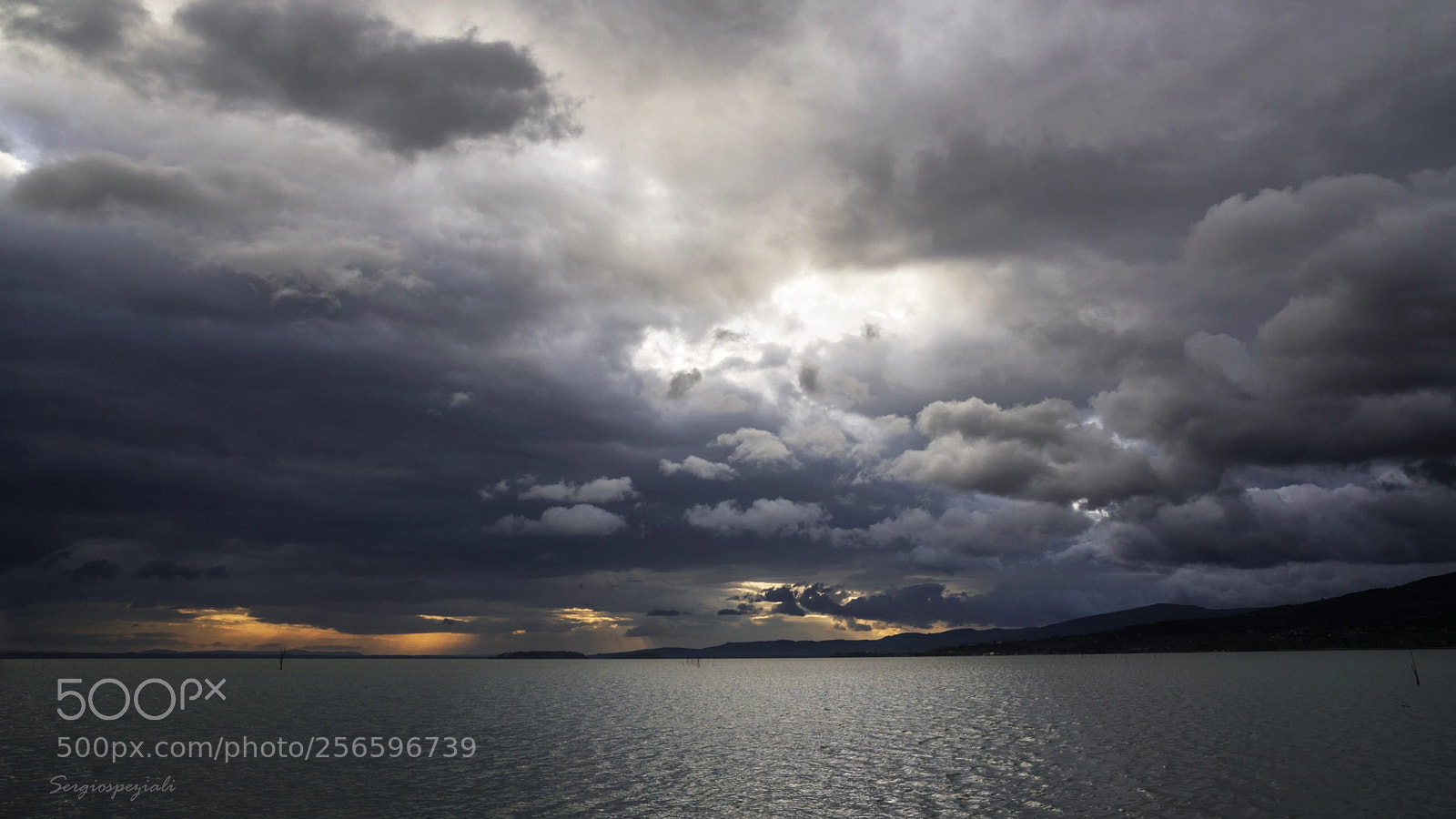 Nikon D750 sample photo. Clouds on the lake photography