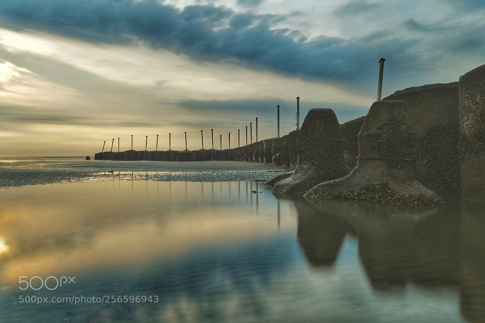 Nikon D850 sample photo. Sunset in the harbor photography