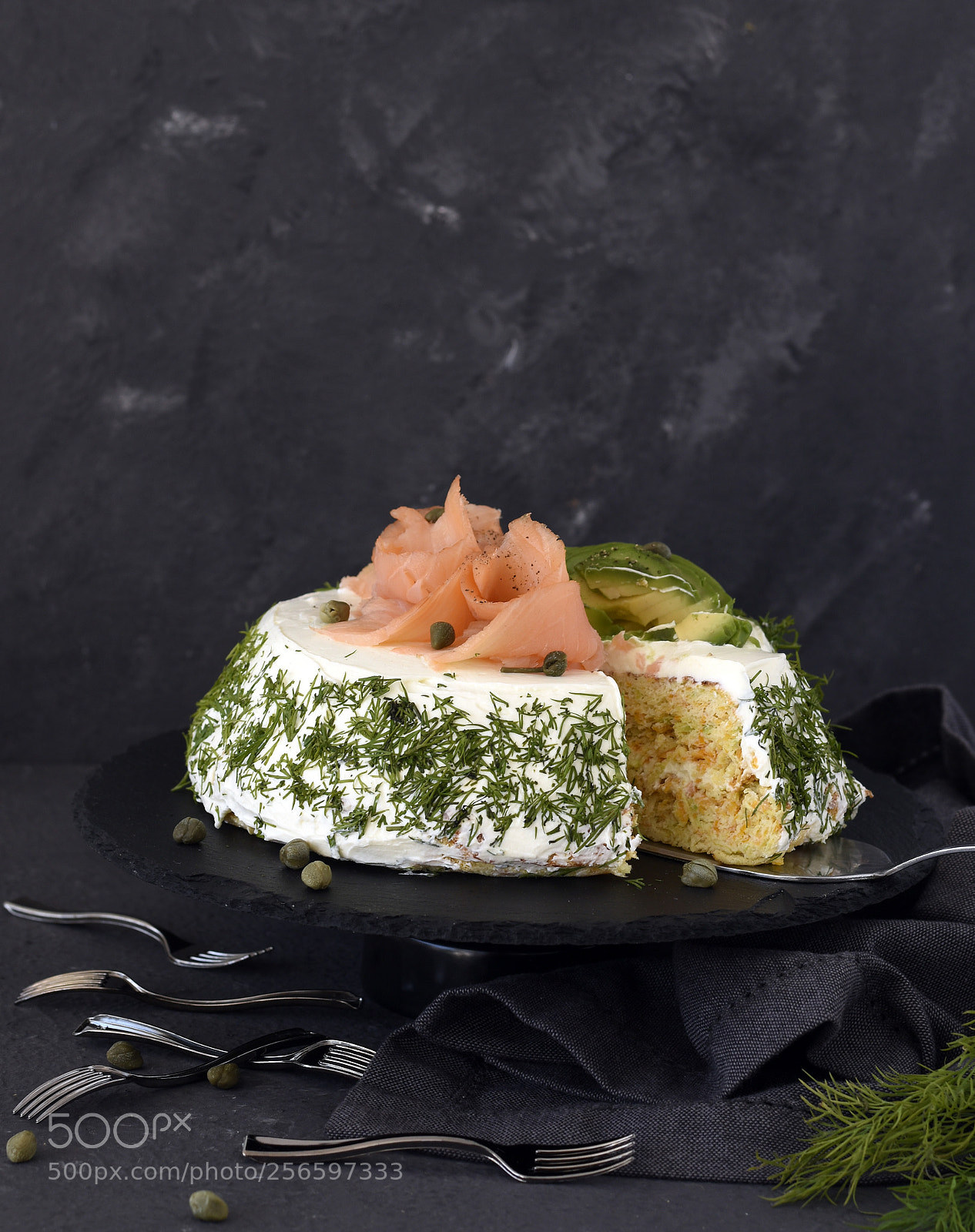 Nikon D5600 sample photo. Zucchini cake with smoked photography
