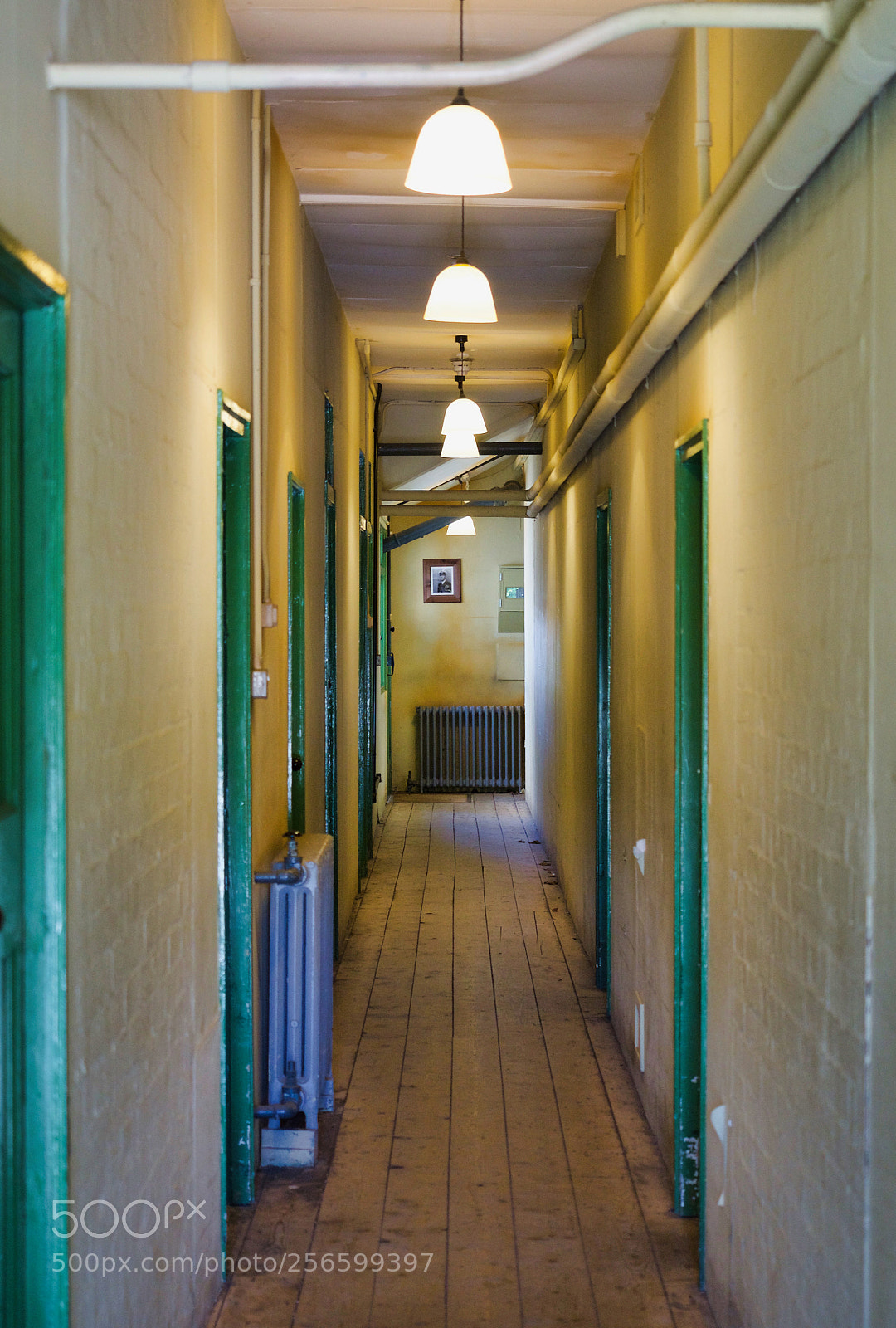 Olympus OM-D E-M5 II sample photo. Codebreakers' corridor photography