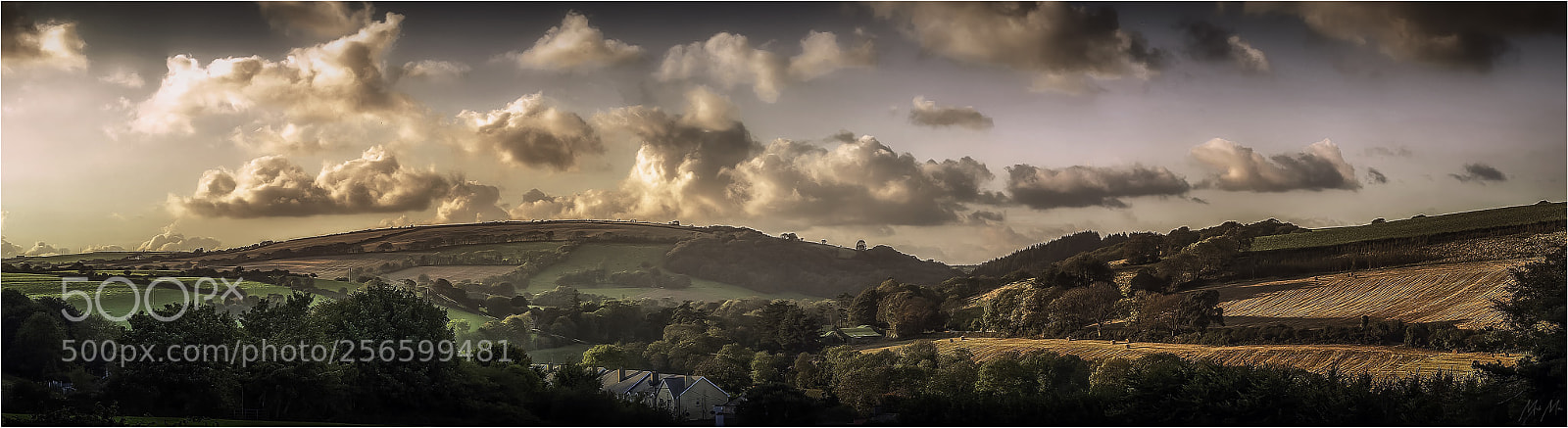 Nikon D7100 sample photo. Village panorama summer morning photography