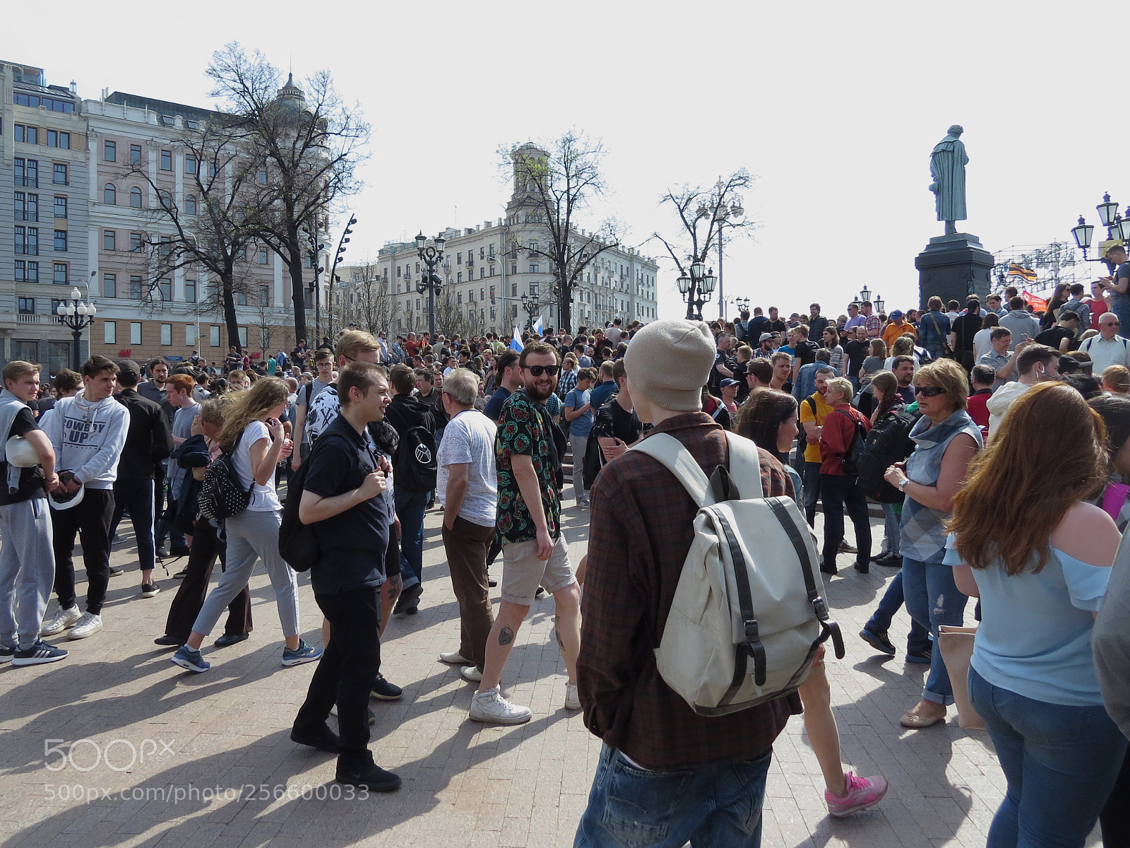 Canon PowerShot SX50 HS sample photo. Moscow protests photography