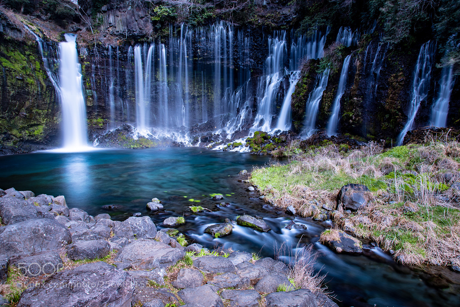 Nikon D750 sample photo. Shiraito fall photography