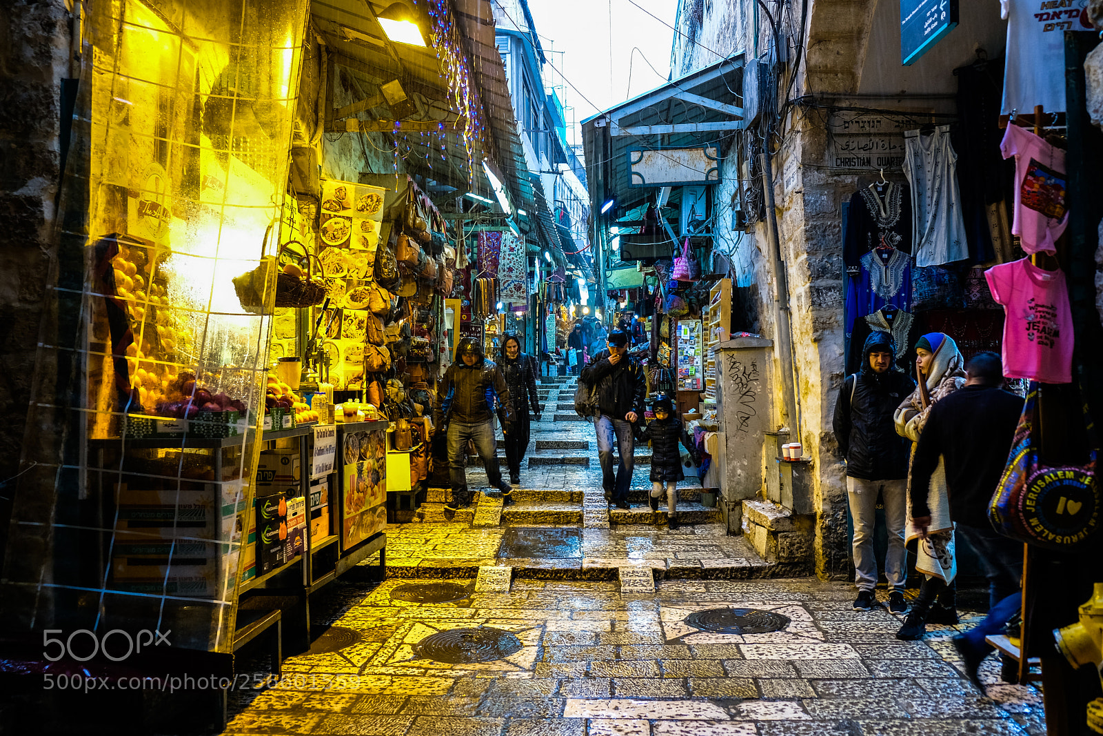 Fujifilm X-T20 sample photo. Jerusalem in rain photography
