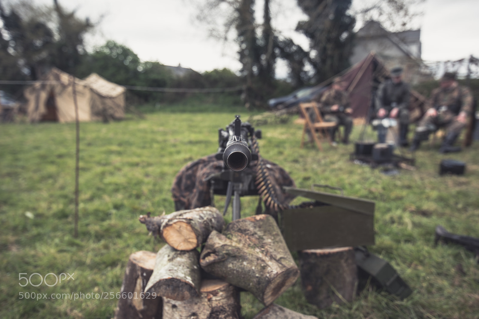Nikon D810 sample photo. Machine gun...time to run photography
