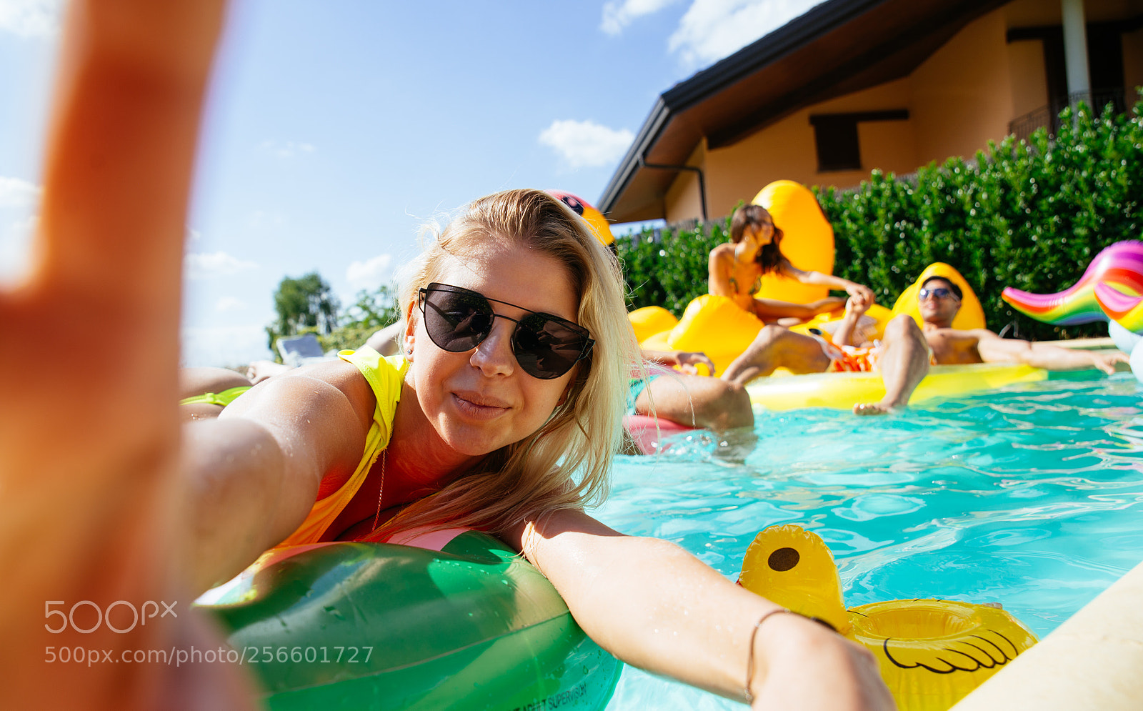 Nikon D610 sample photo. Group of friends having photography