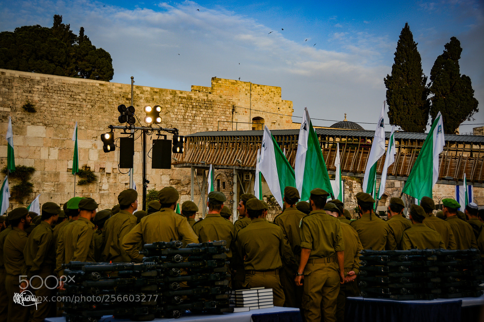 Nikon D7100 sample photo. Nahal regiment swearing in photography