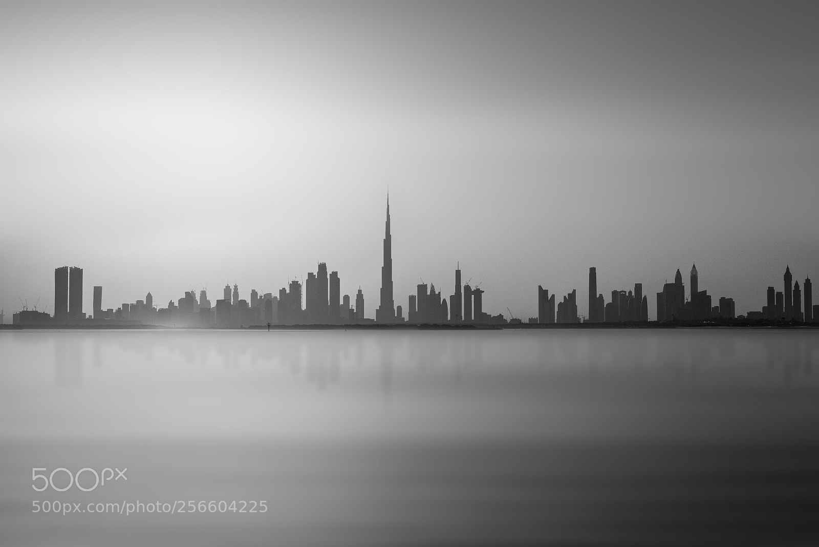 Nikon D610 sample photo. Dubai skyline at sunset photography