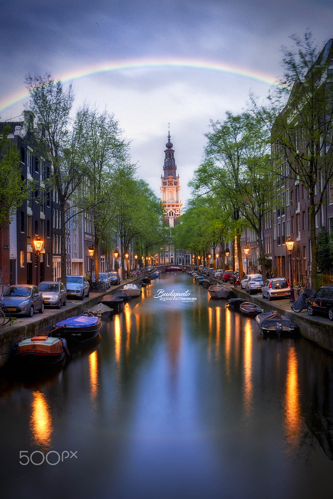 Sony FE 16-35mm F2.8 GM sample photo. Amsterdam canal photography