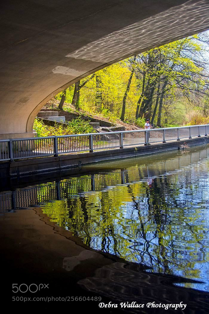Nikon D7100 sample photo. Fishing under the bridge photography