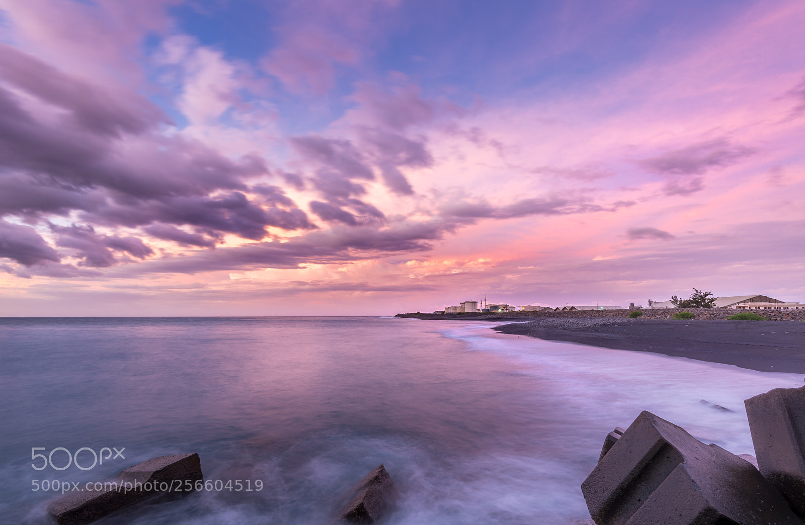 Nikon D750 sample photo. Pink sunset photography
