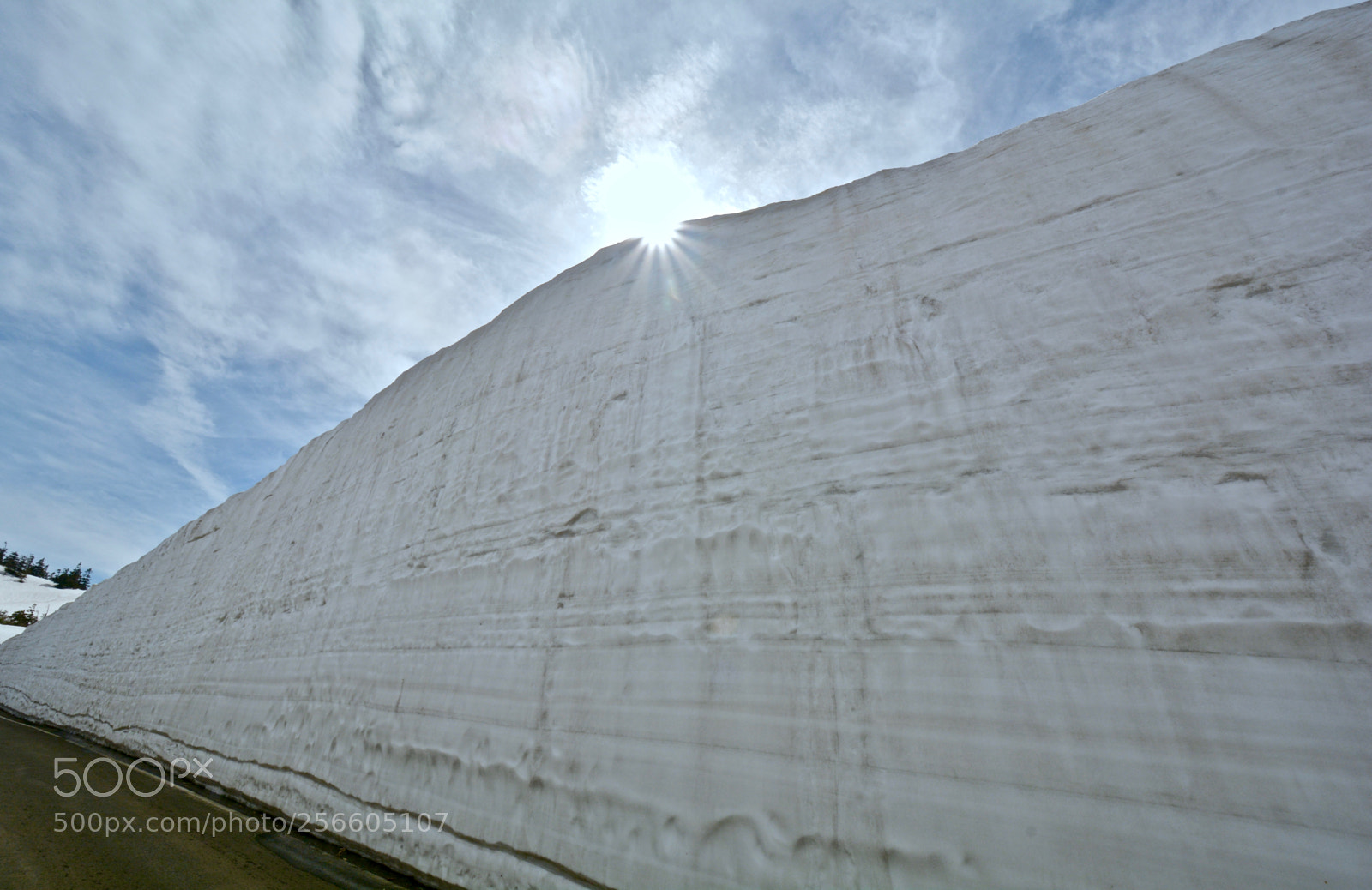 Nikon D7100 sample photo. Wall of snow photography