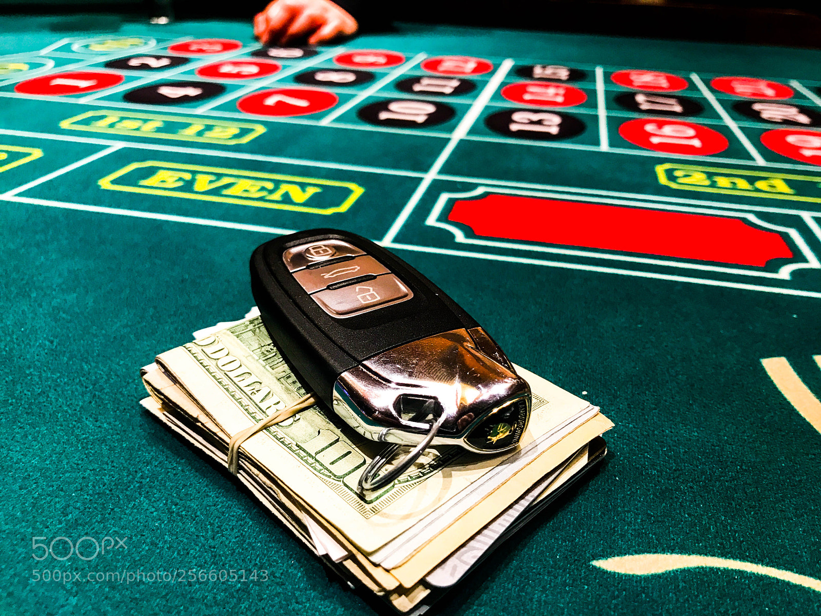 Apple iPhone 7 sample photo. Roulette table photography