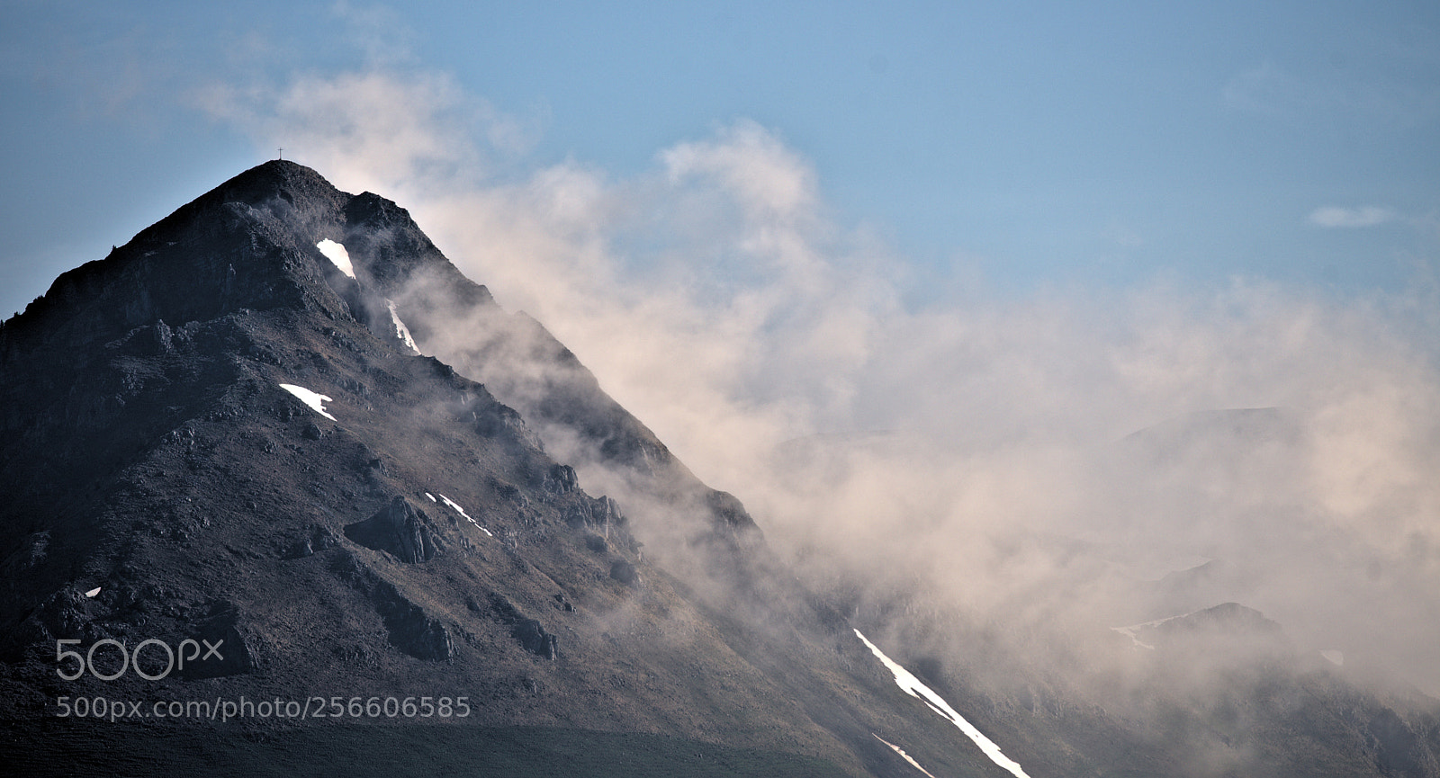 Nikon D750 sample photo. Cloudy mountain photography