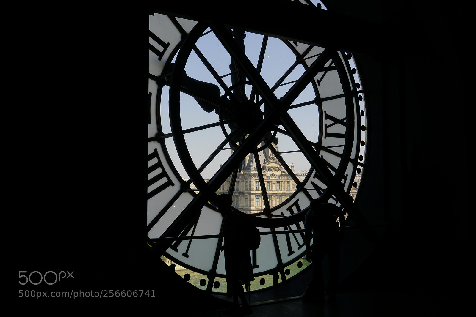 Sony a7R II sample photo. Il louvre dall'orologio del photography
