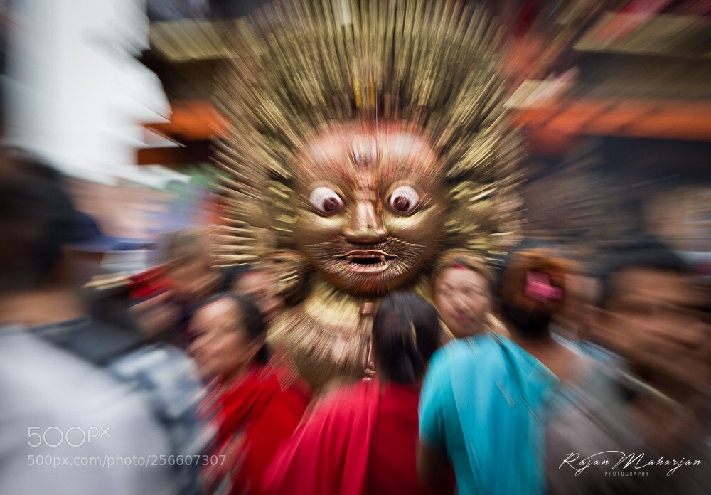Nikon D750 sample photo. Vairab, god of nepal photography