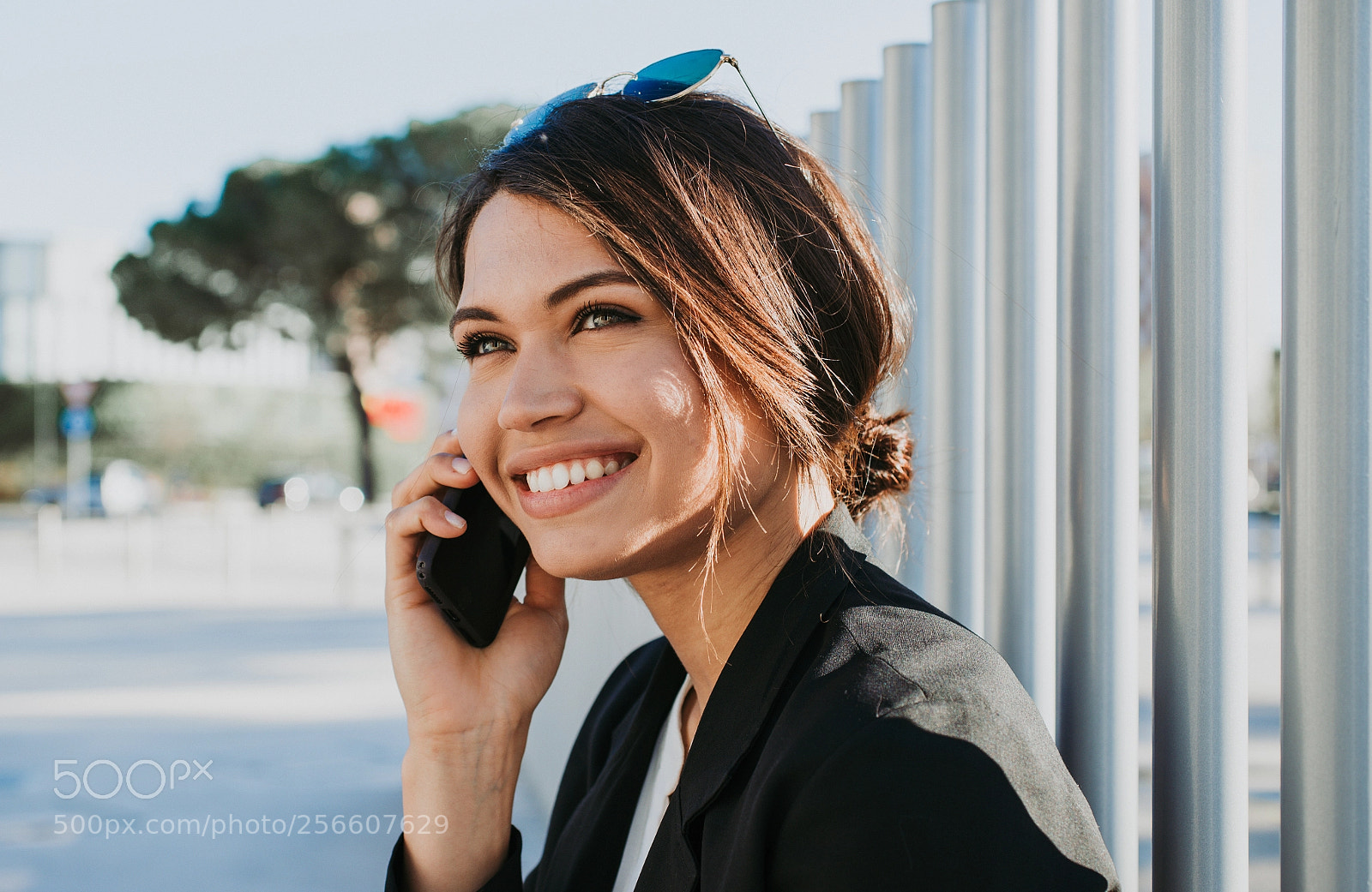 Nikon D610 sample photo. Young business woman portrait photography