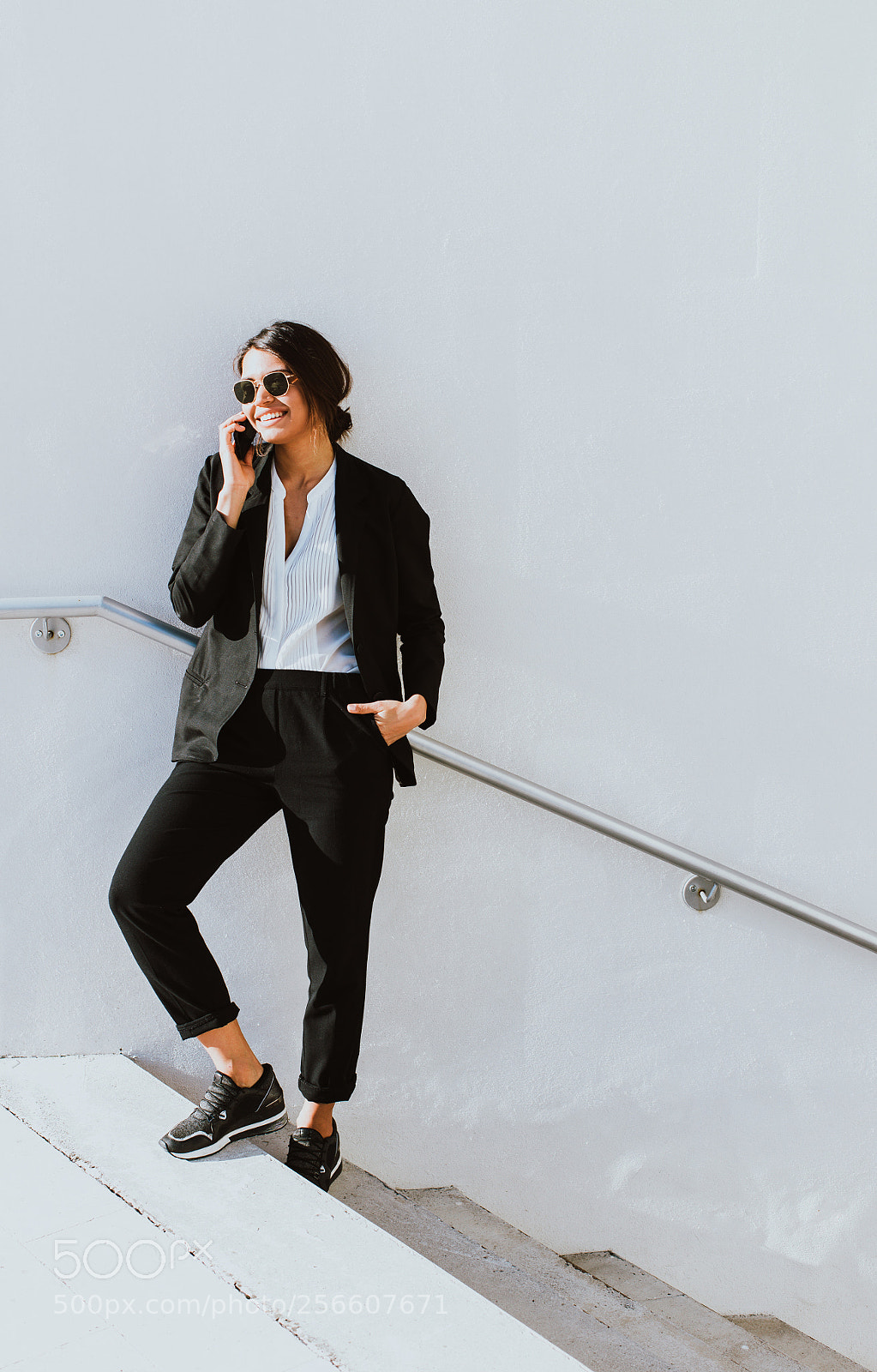 Nikon D610 sample photo. Young business woman portrait photography