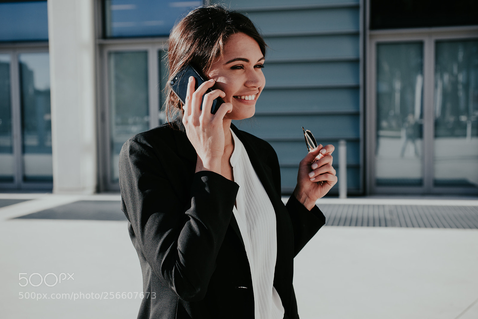 Nikon D610 sample photo. Young business woman portrait photography