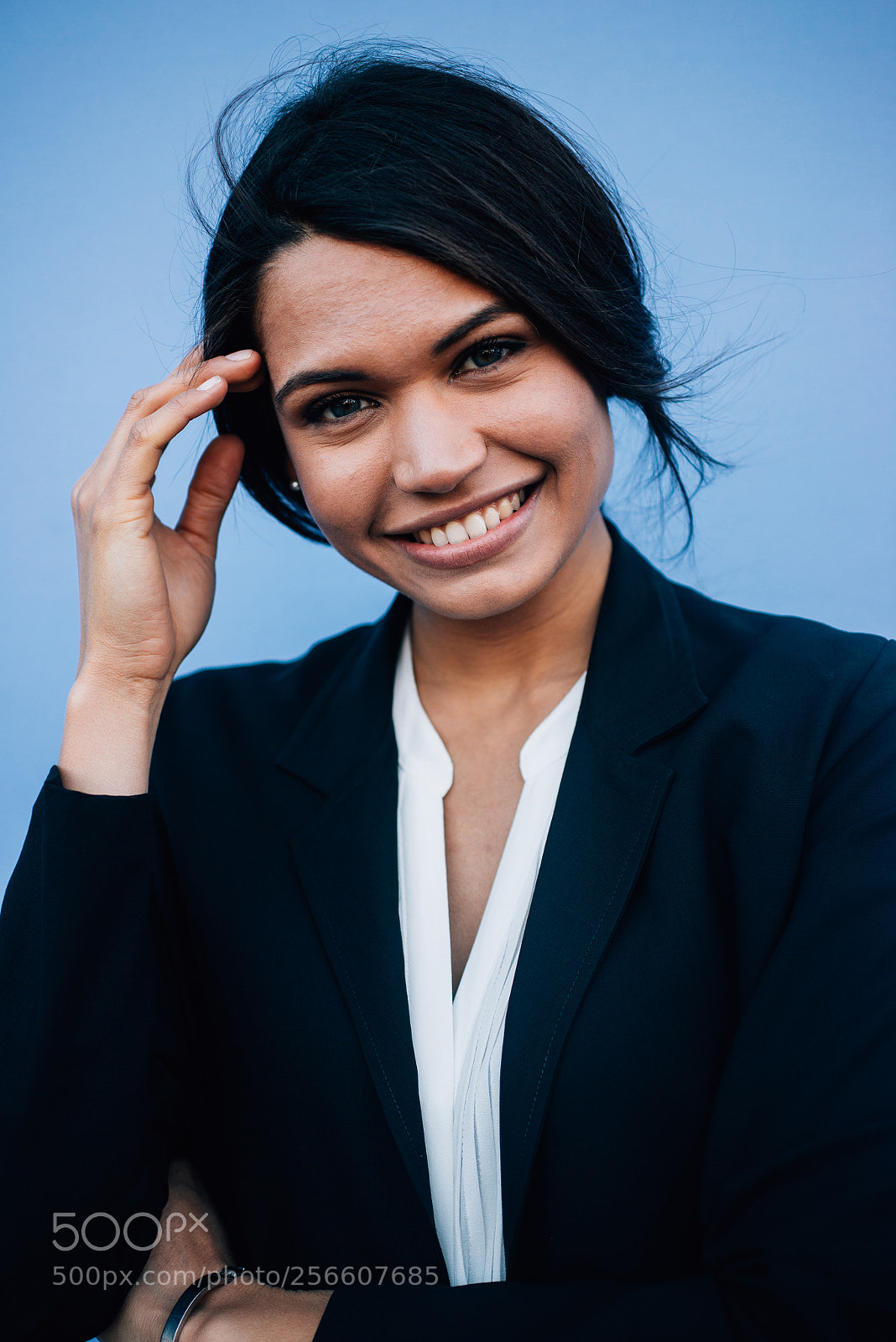 Nikon D610 sample photo. Young business woman portrait photography
