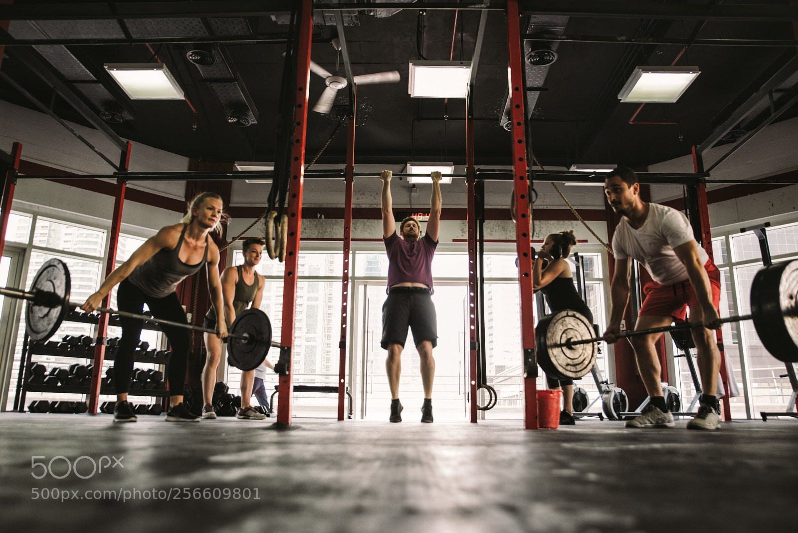 Nikon D610 sample photo. Functional training class working photography