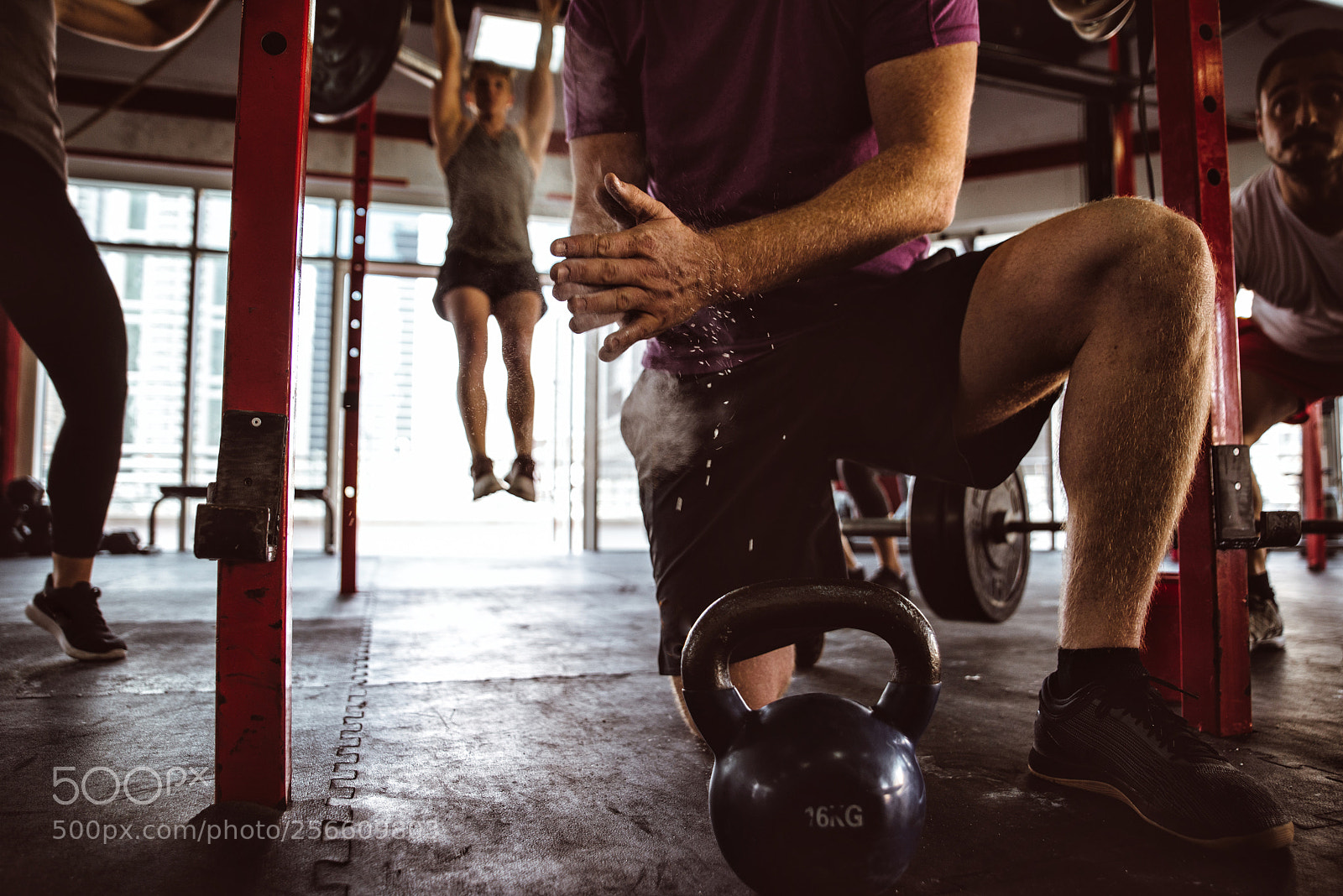 Nikon D610 sample photo. Functional training class working photography