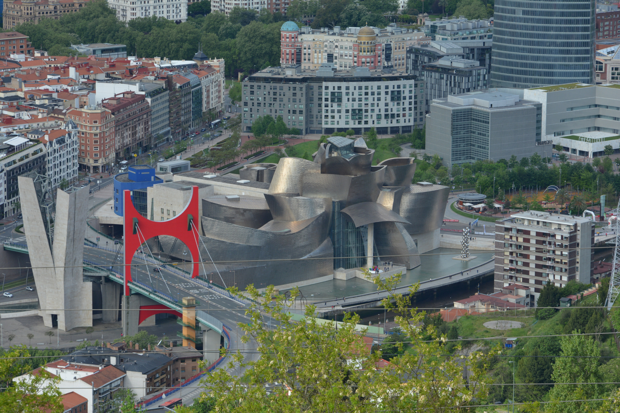 Nikon D7100 sample photo. Bilbao-museum guggenheim photography