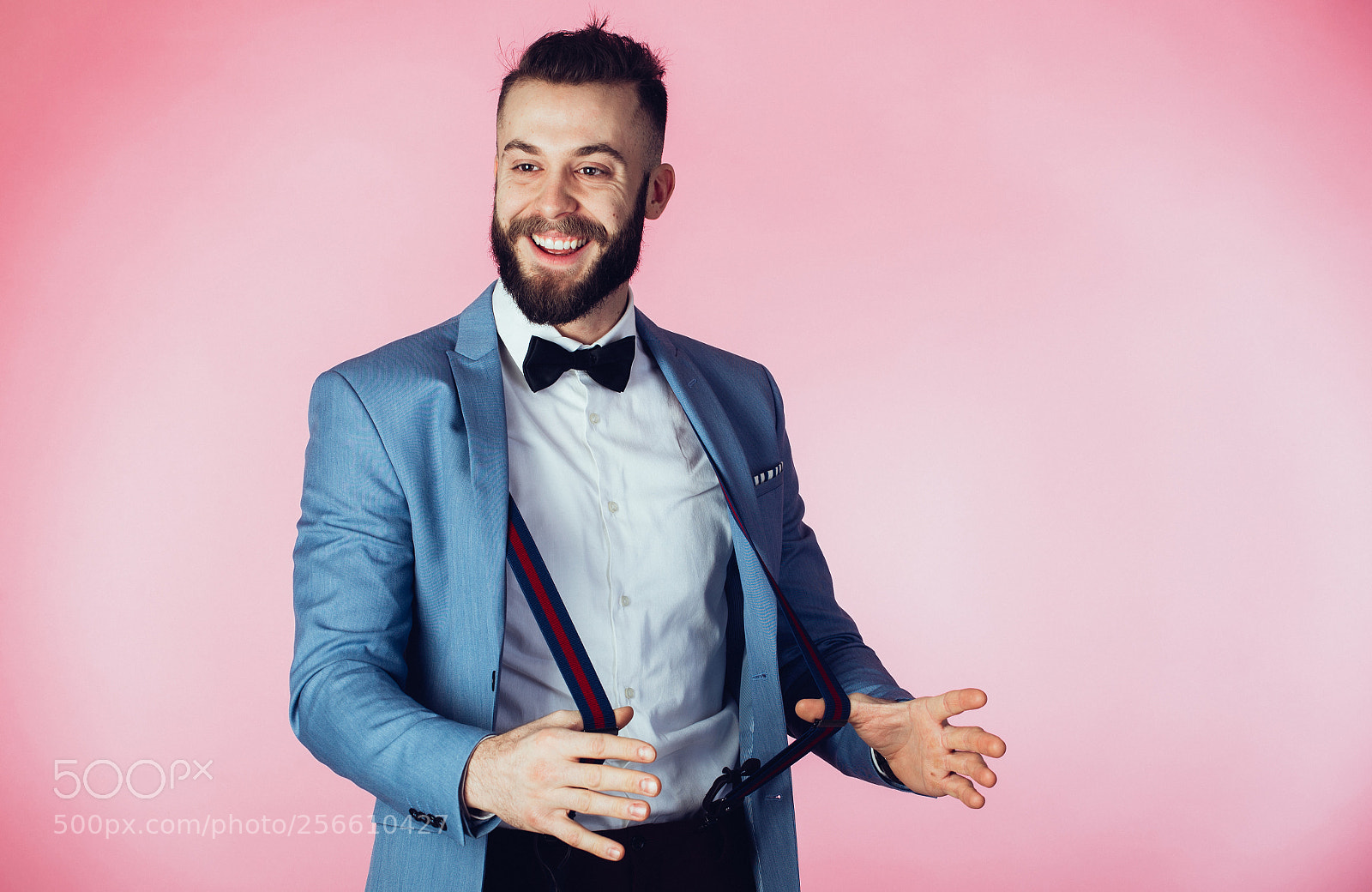 Nikon D610 sample photo. Hipster man on studio photography