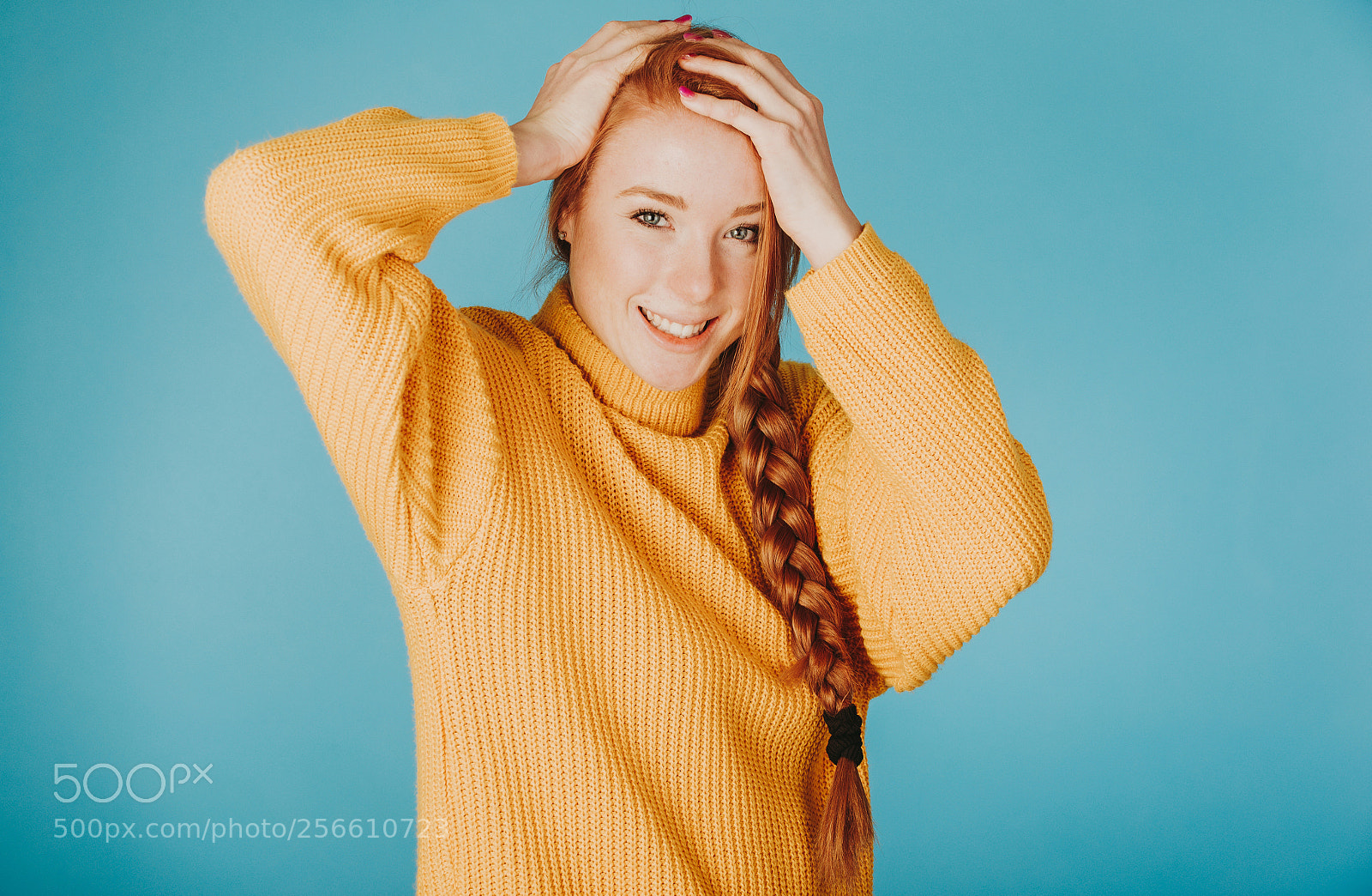Nikon D610 sample photo. Studio portraits with red photography