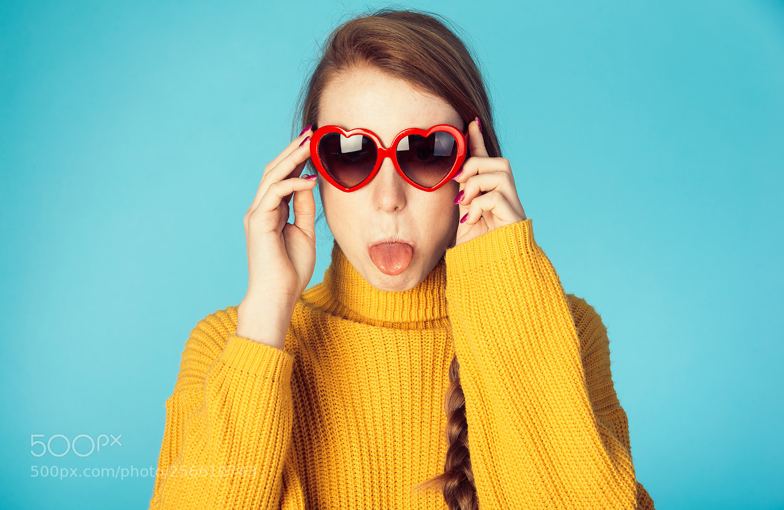 Nikon D610 sample photo. Studio portraits with red photography