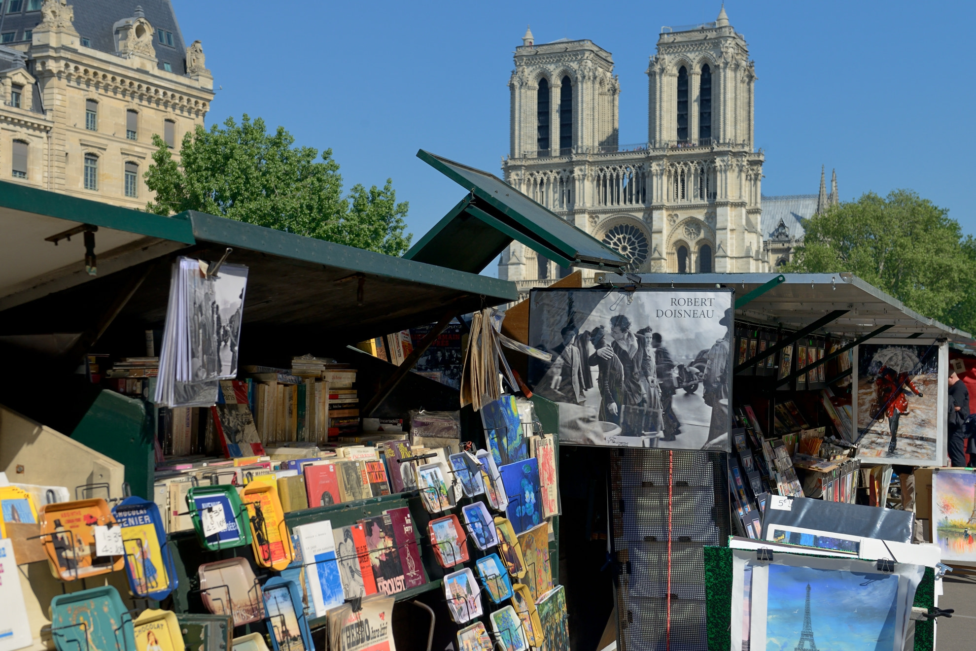 Nikon AF-S Nikkor 24-70mm F2.8G ED sample photo. Paris - les bouquinistes photography