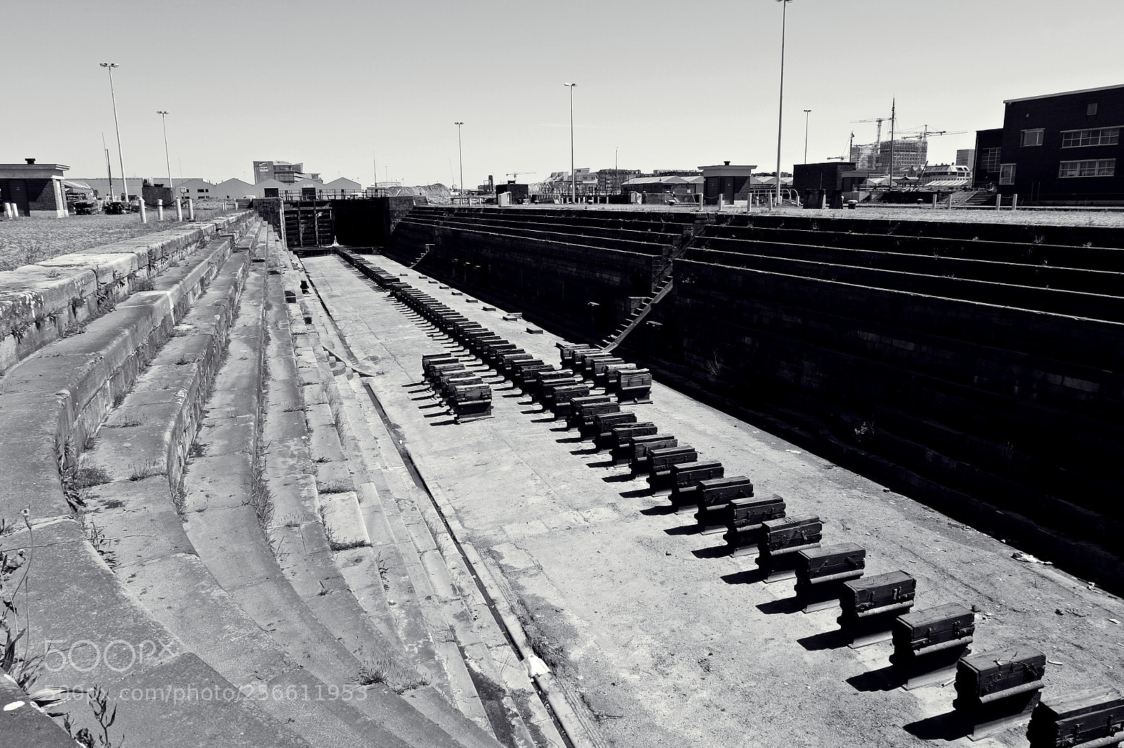 Fujifilm X-T10 sample photo. Dry docks of antwerp photography