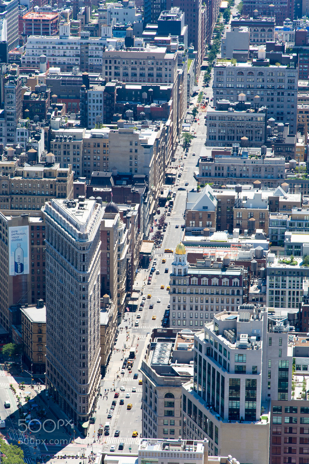 Nikon D7100 sample photo. Flat iron building photography