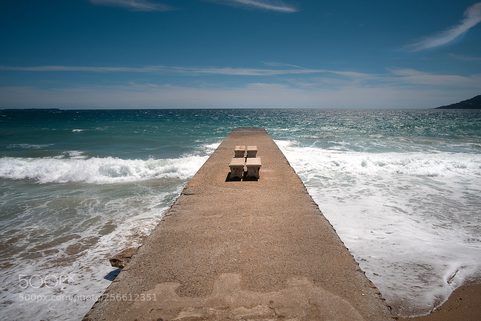 Fujifilm X-T2 sample photo. Pier in cannes photography