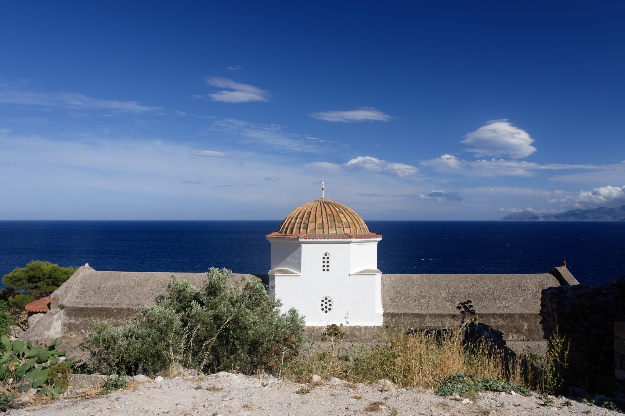 Nikon D7200 sample photo. Monemvasia in the summer photography