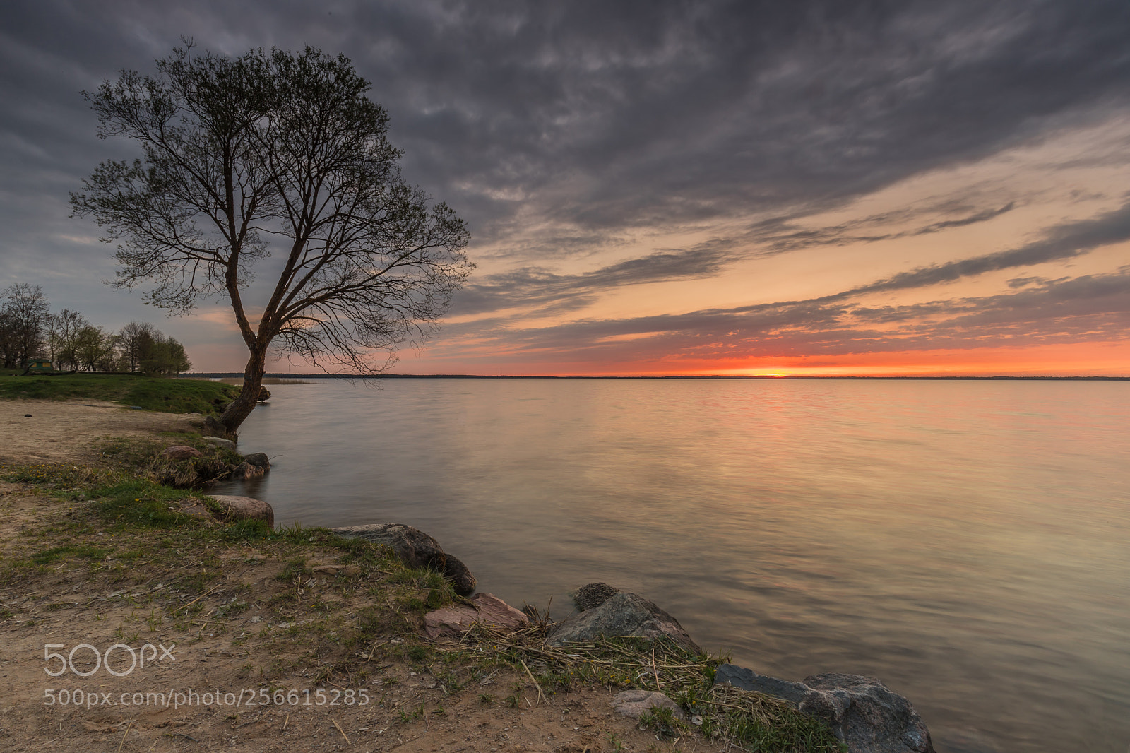 Canon EOS 6D Mark II sample photo. Sunset at rekyvos lake photography