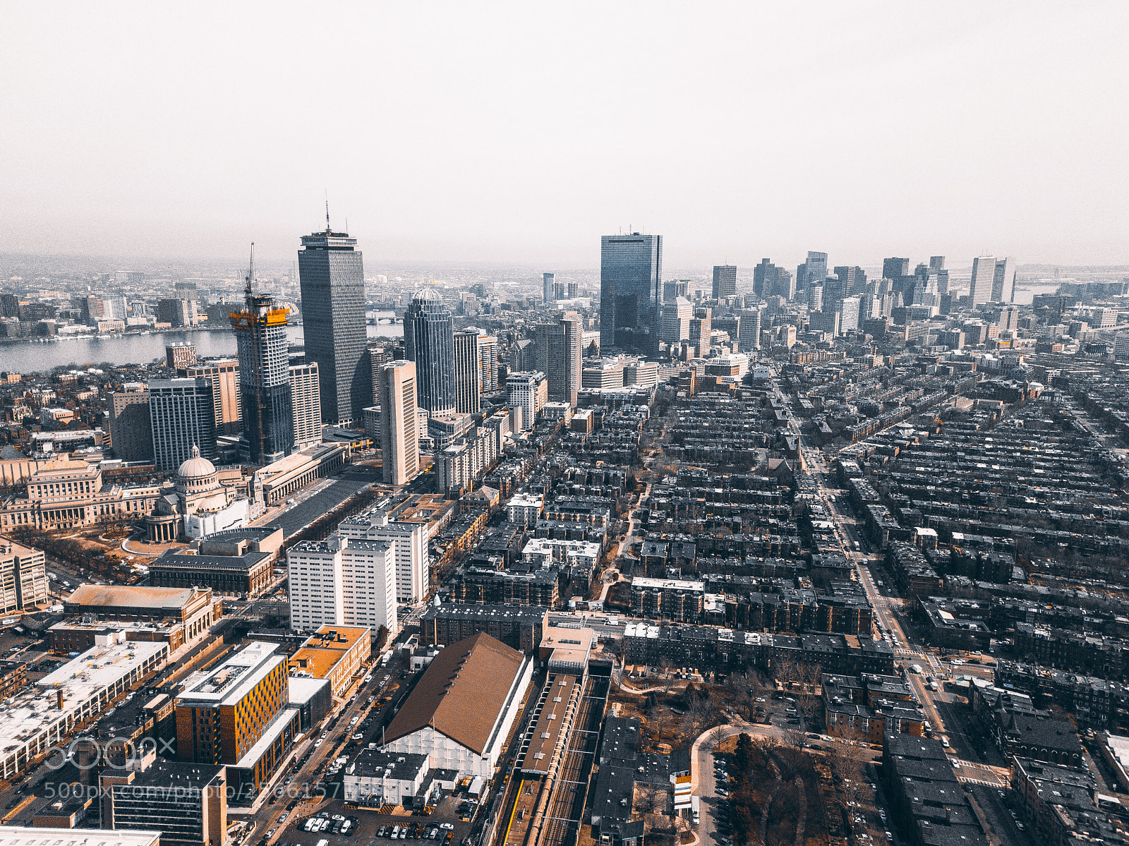 DJI FC220 sample photo. City of steel  photography