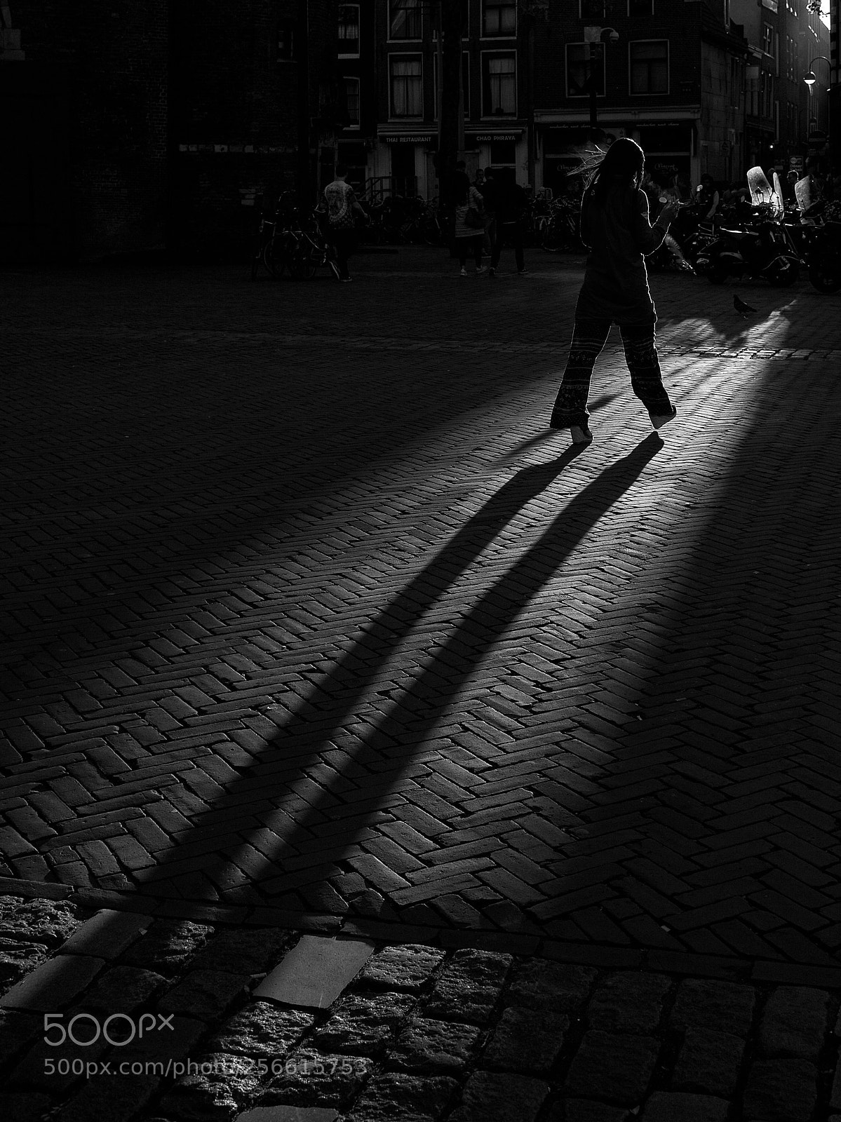 Canon EOS 5D Mark II sample photo. Amsterdam shadows photography