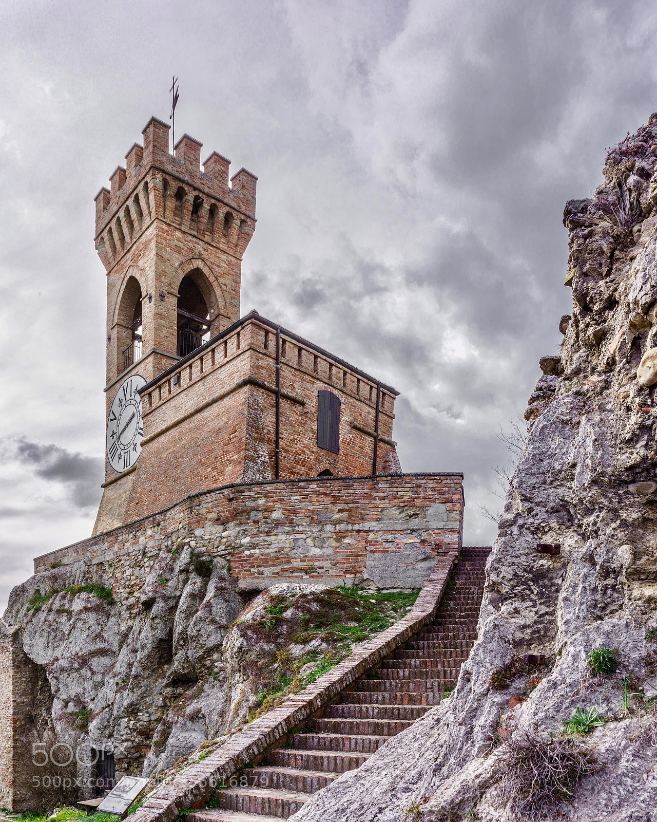 Sony Alpha NEX-7 sample photo. Brisighella - torre dell'orologio photography