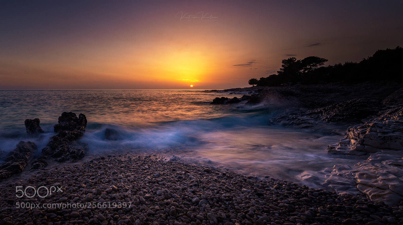 Nikon D610 sample photo. Sunset in dalmatia photography