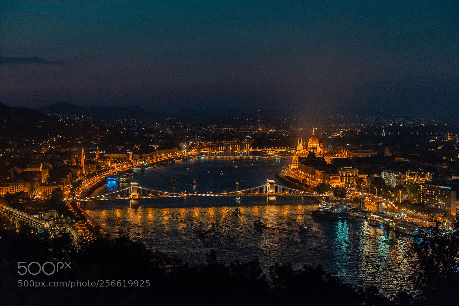 Nikon D800 sample photo. Budapest at night photography